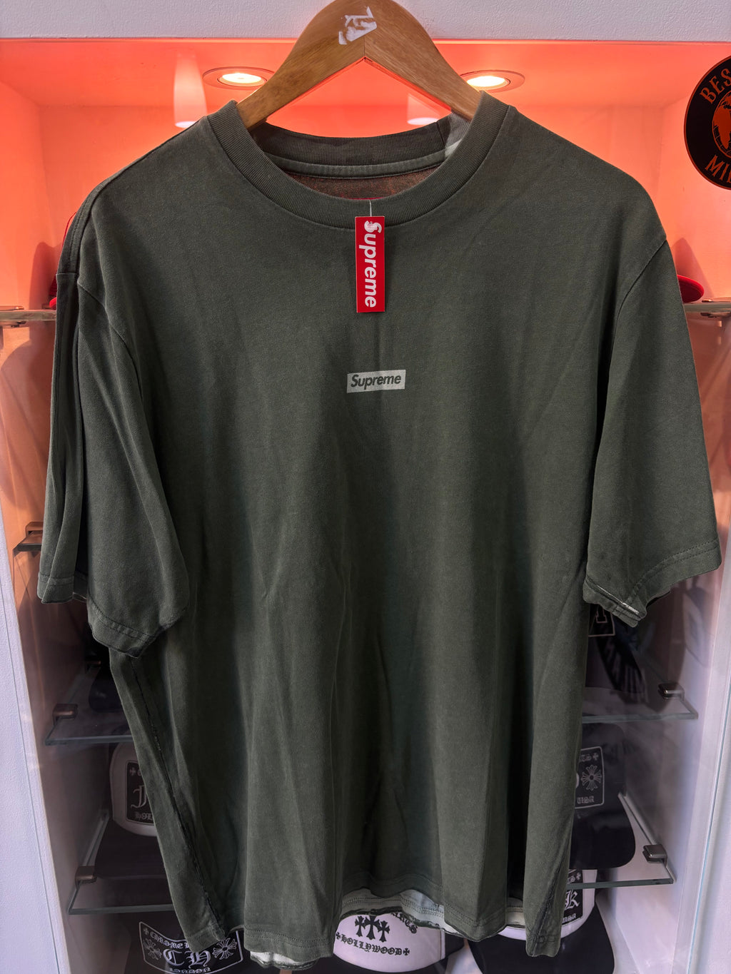T-shirt Supreme verde
