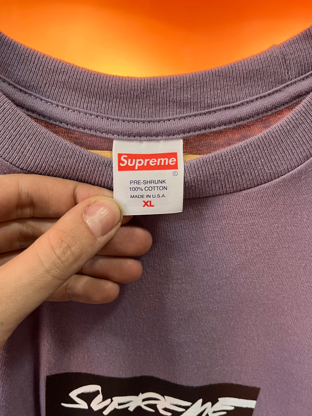 Supreme futura boxlogo size XL