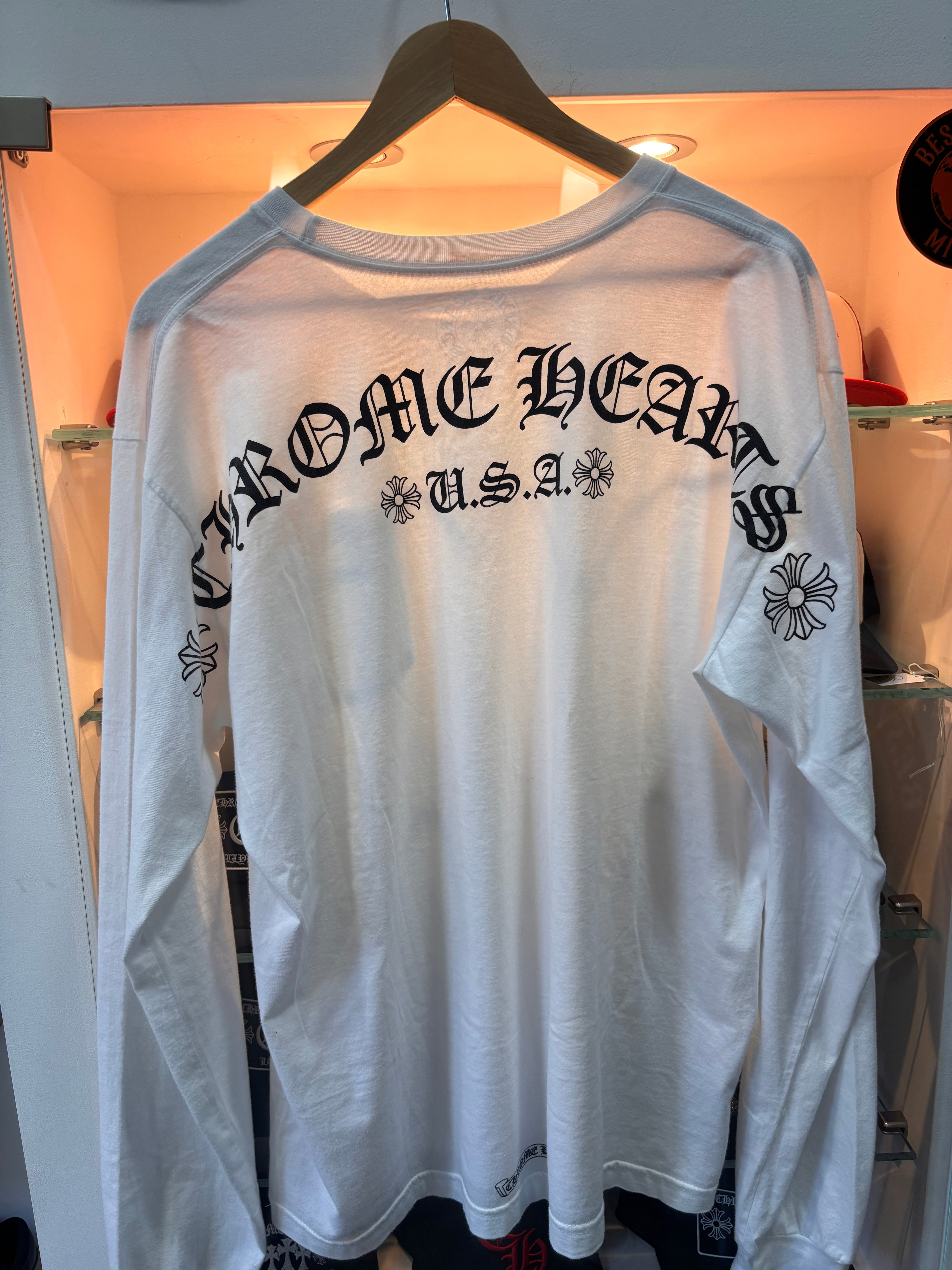 Chrome Hearts longsleeve white