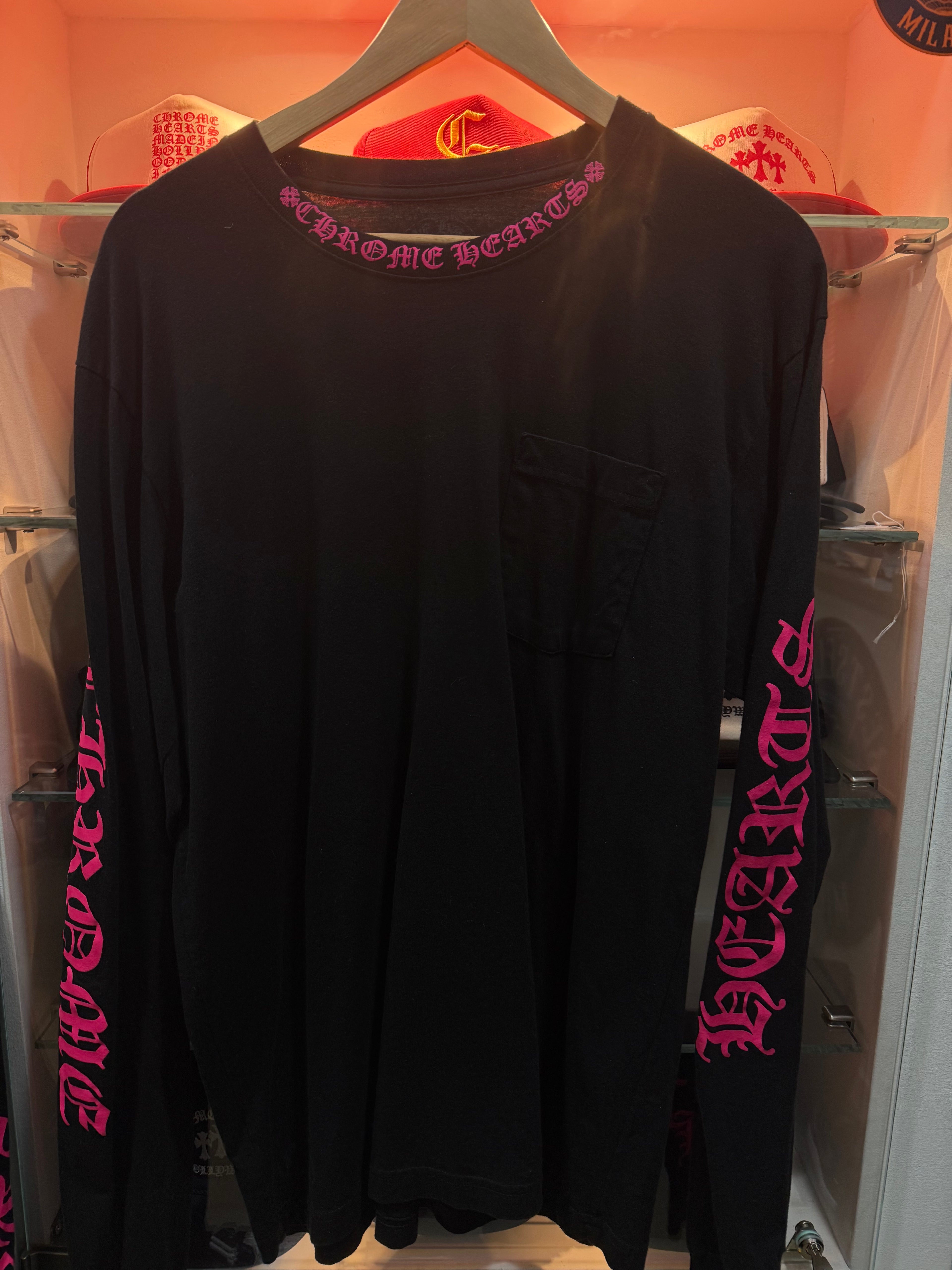 Chrome hearts longsleeve “Pink”