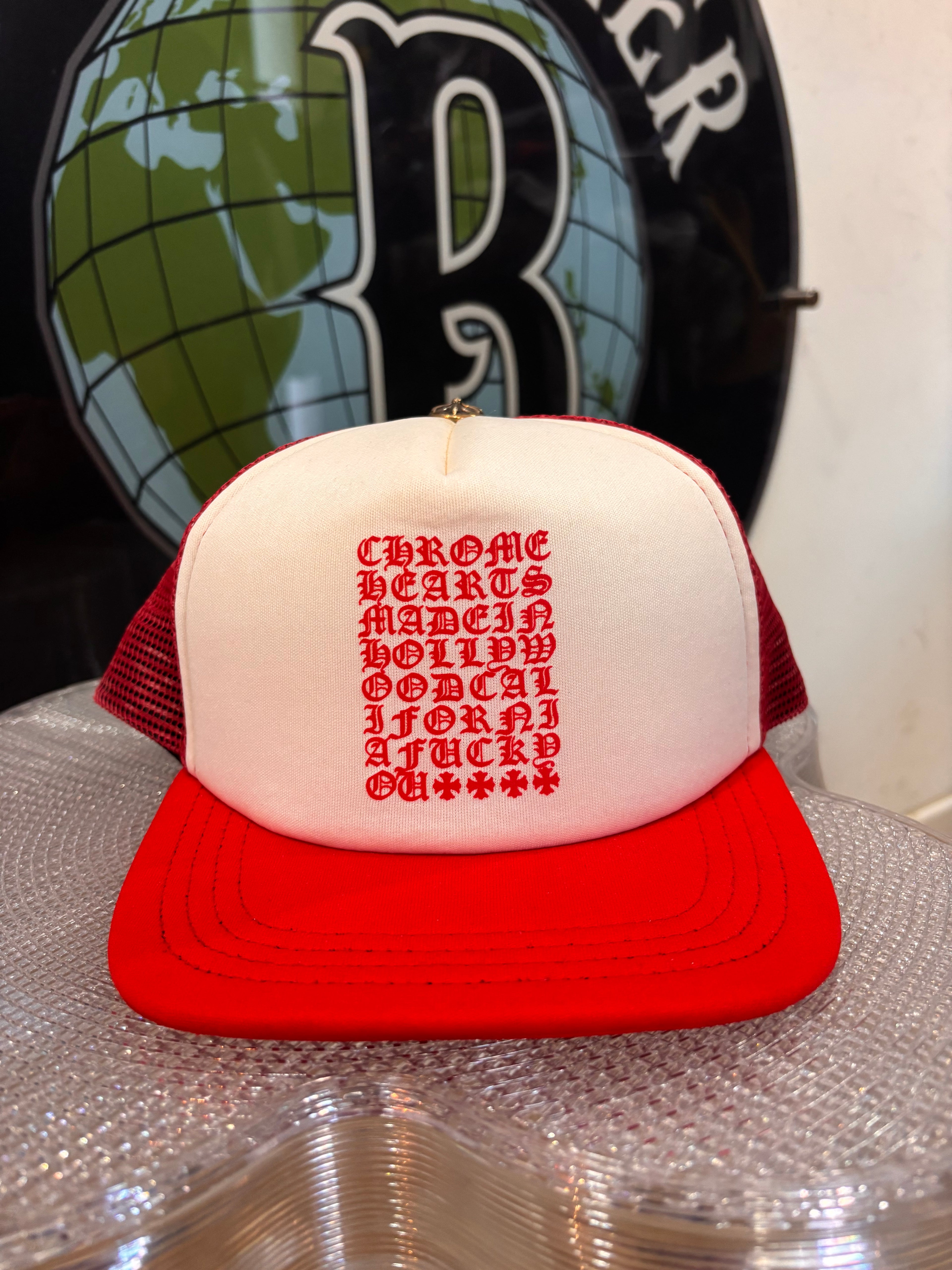 Chrome hearts trucker hat