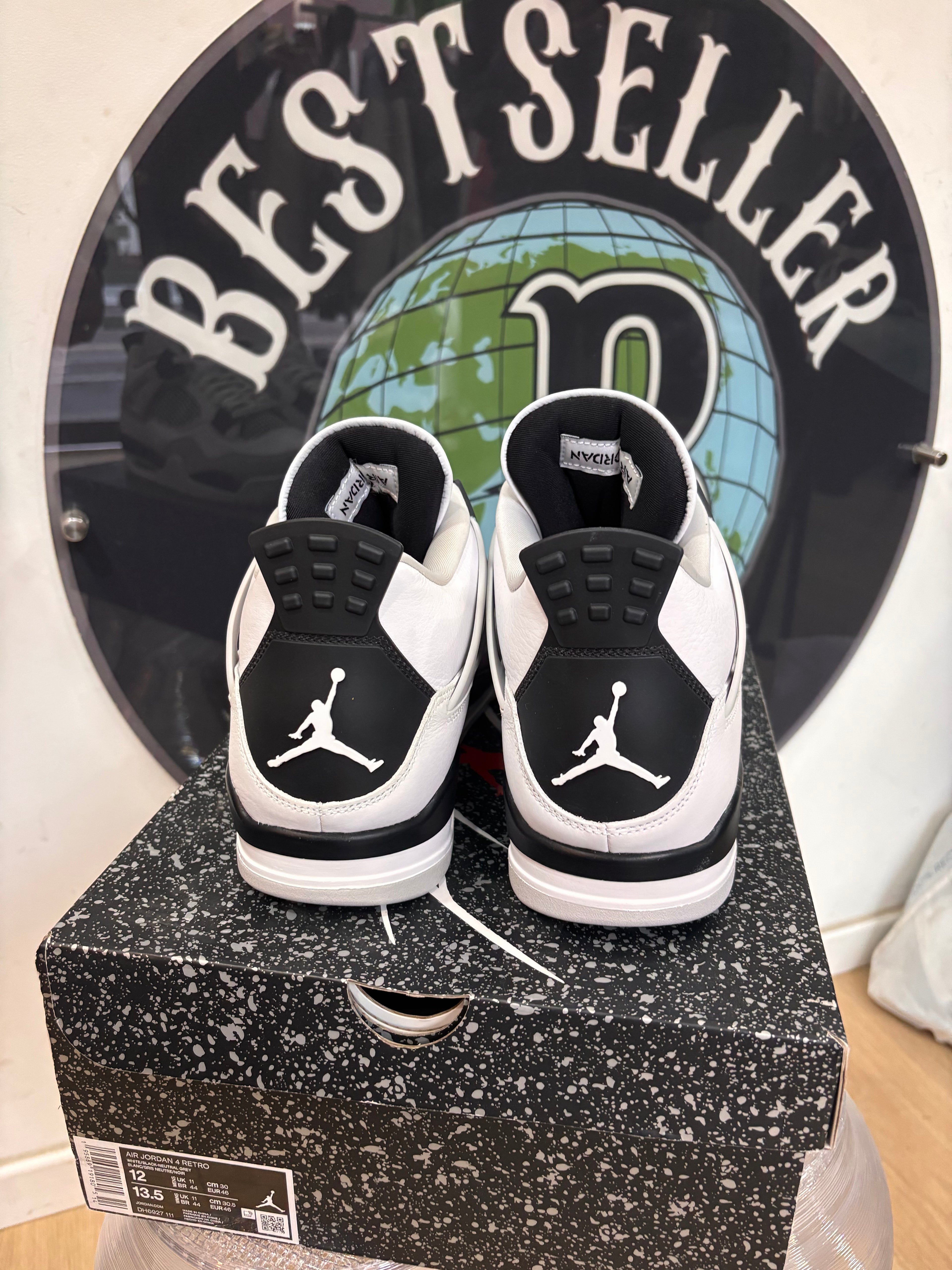 Nike Air Jordan 4 “black/white”