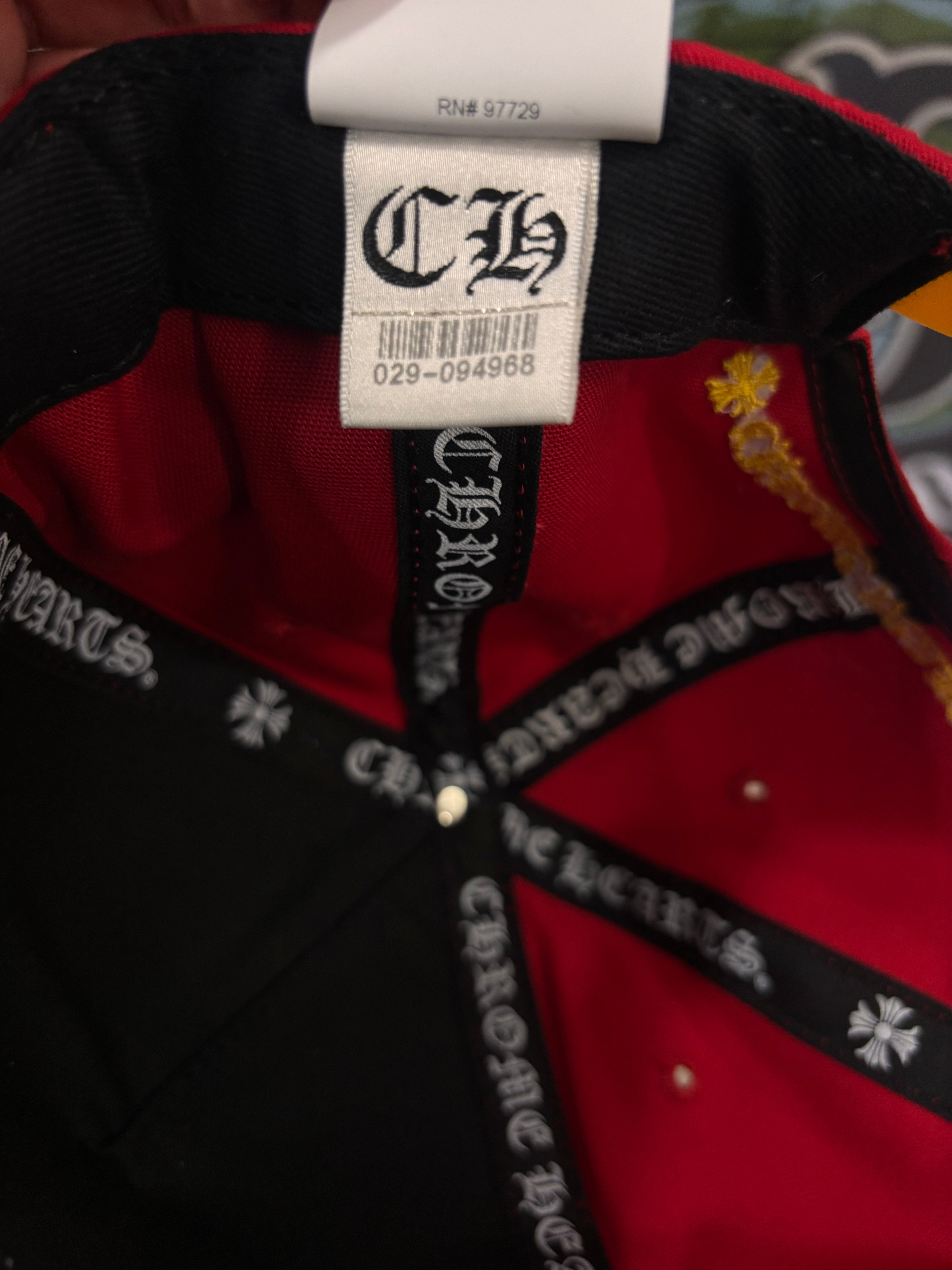 Chrome hearts baseball hat
