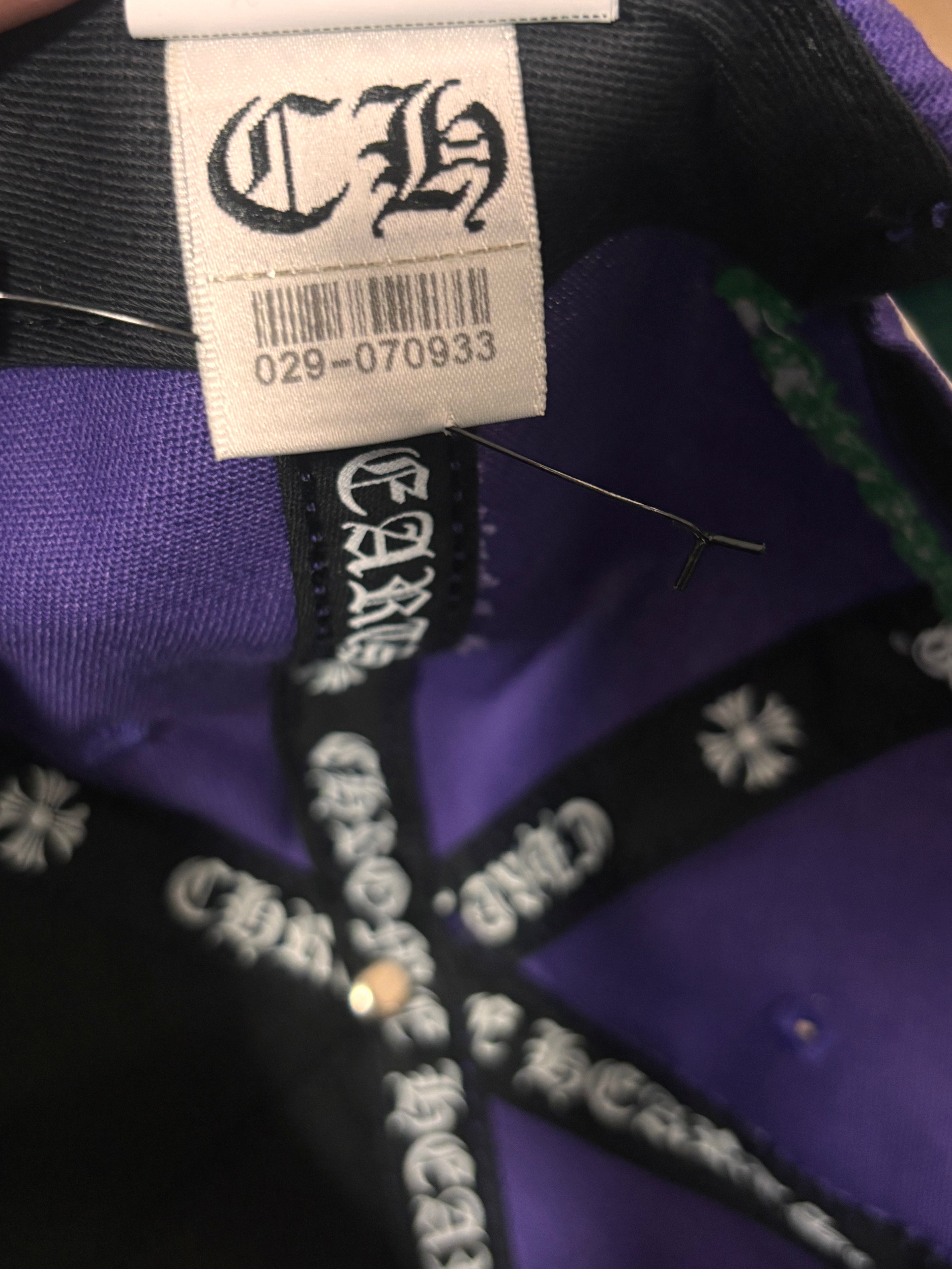 Chrome hearts baseball hat