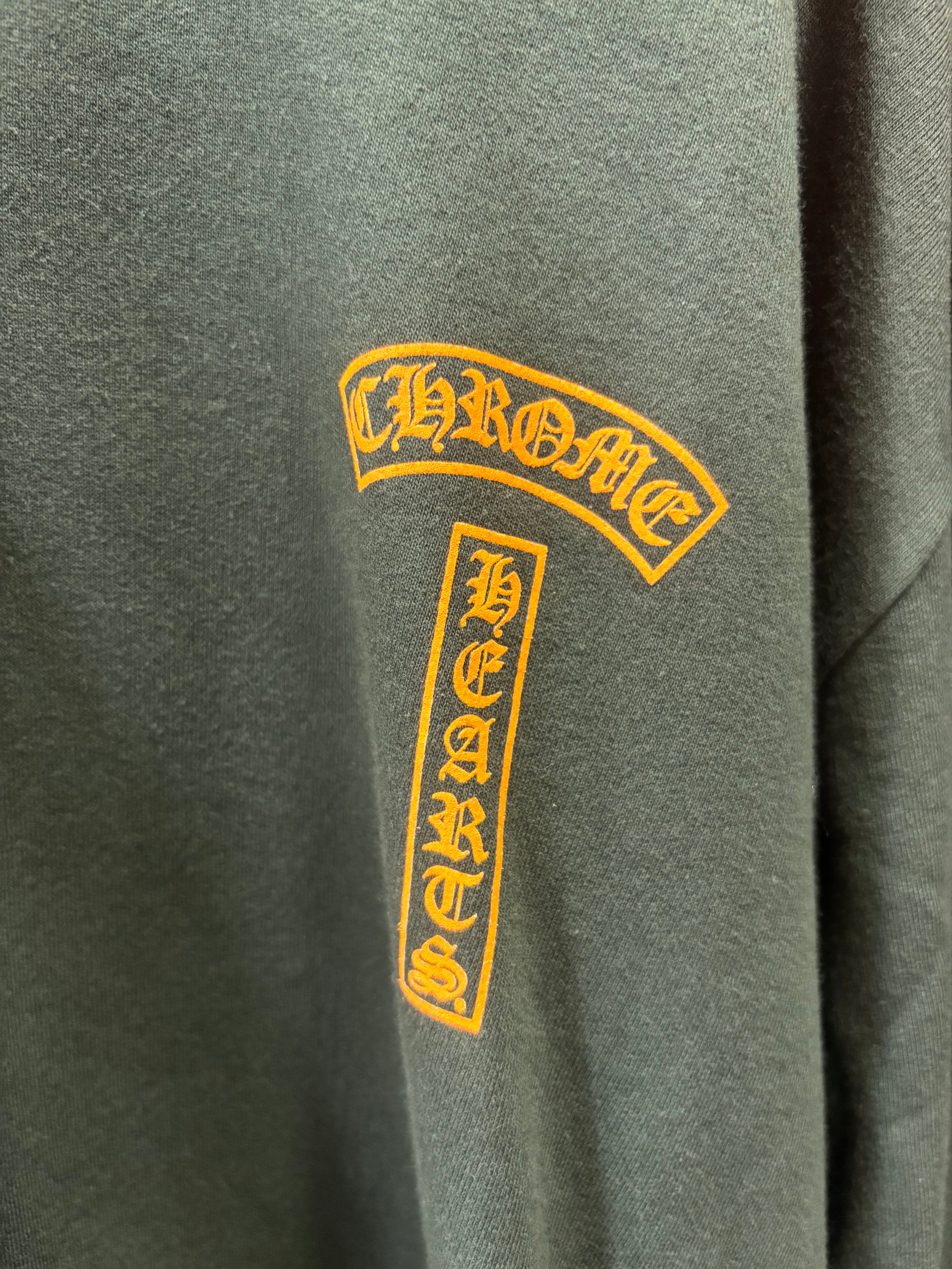 Chrome hearts hoodie verde