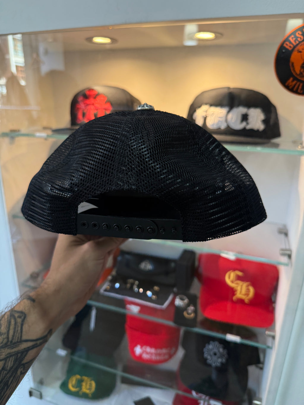 Chrome Hearts st Barth exclusive trucker hat NEW