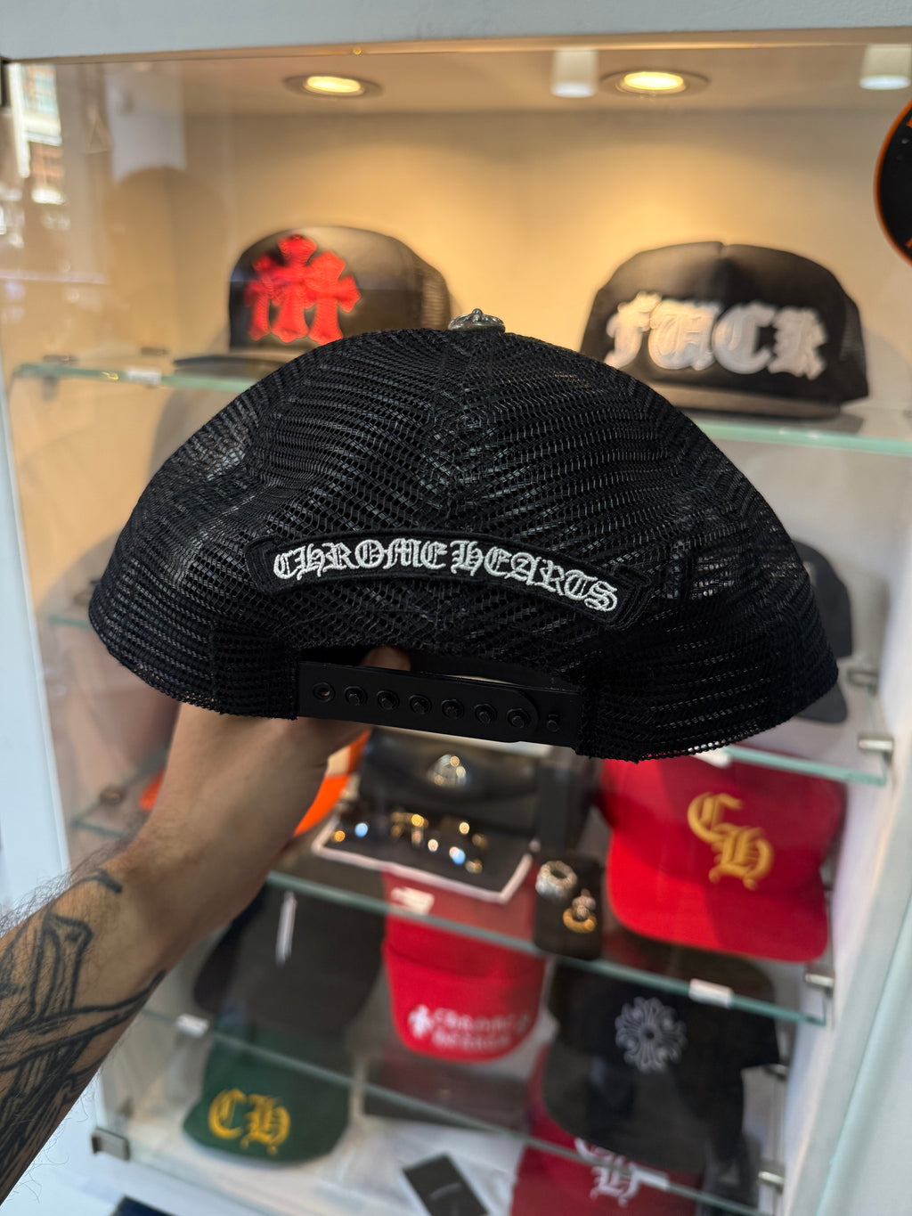 Chrome Hearts X Doverstreetmarket trucker hat cond 9/10