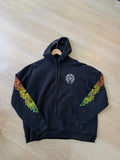 Chrome Hearts floral hoodie size XL