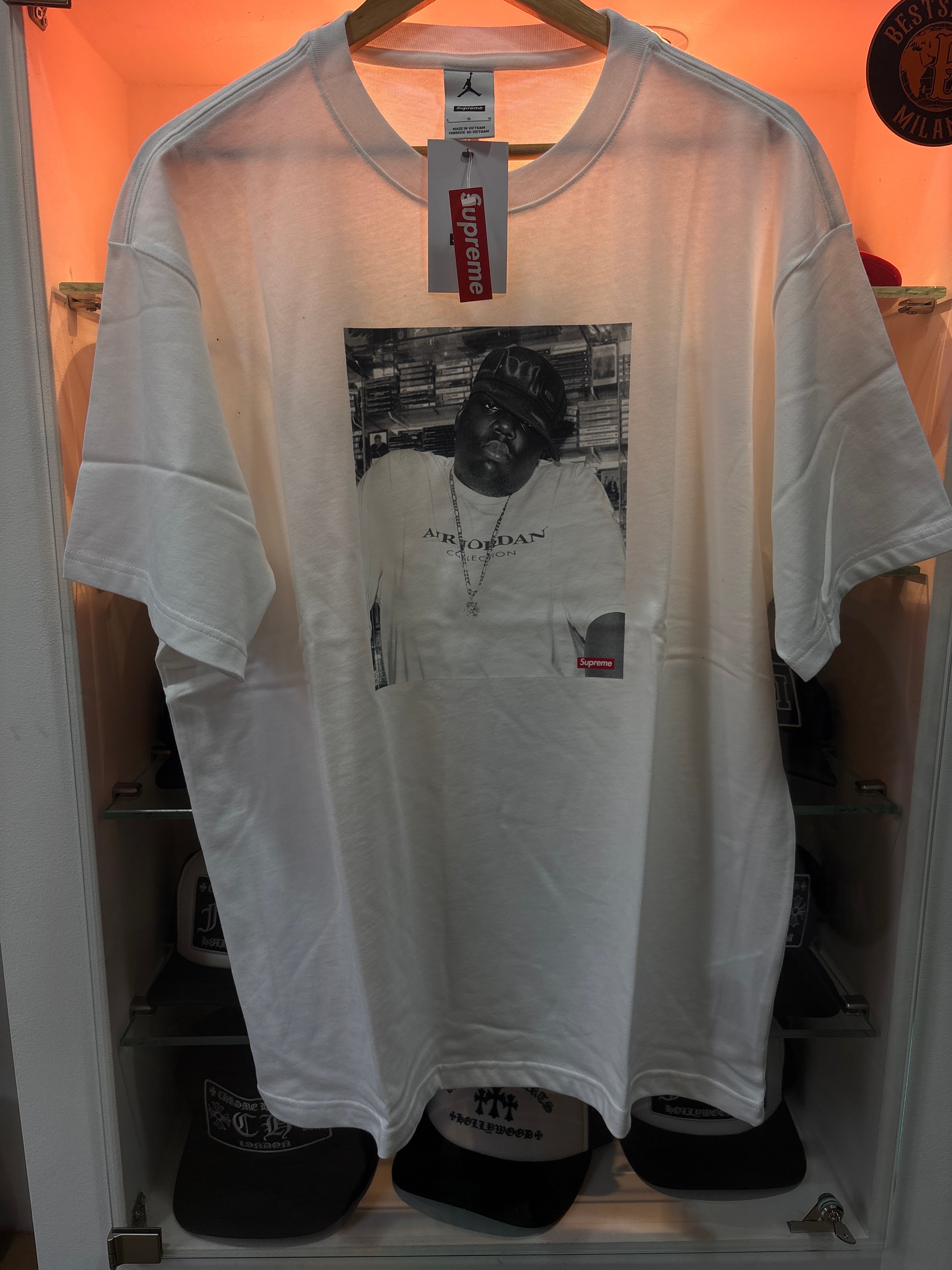 T-shirt Supreme “Biggie photo tee”