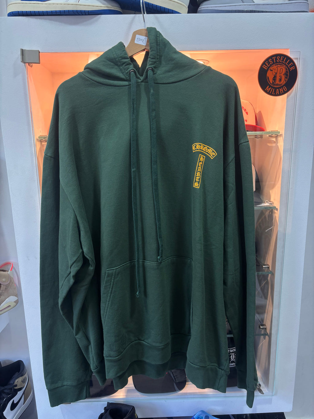 Chrome hearts hoodie verde