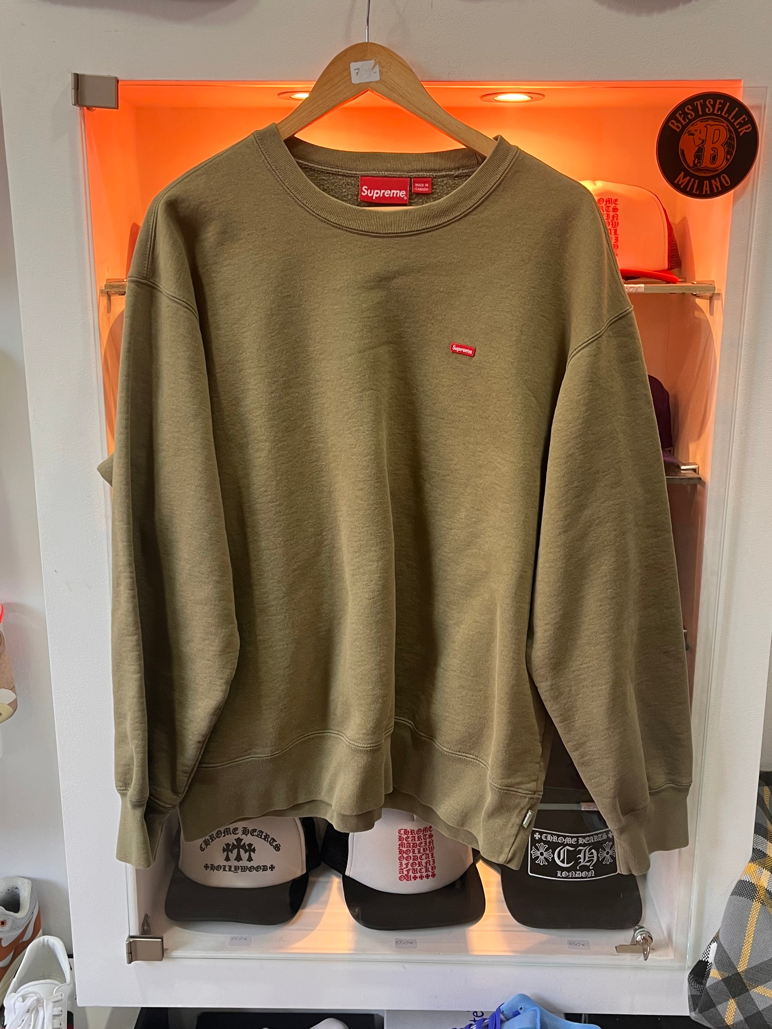 Supreme mini logo crewneck L