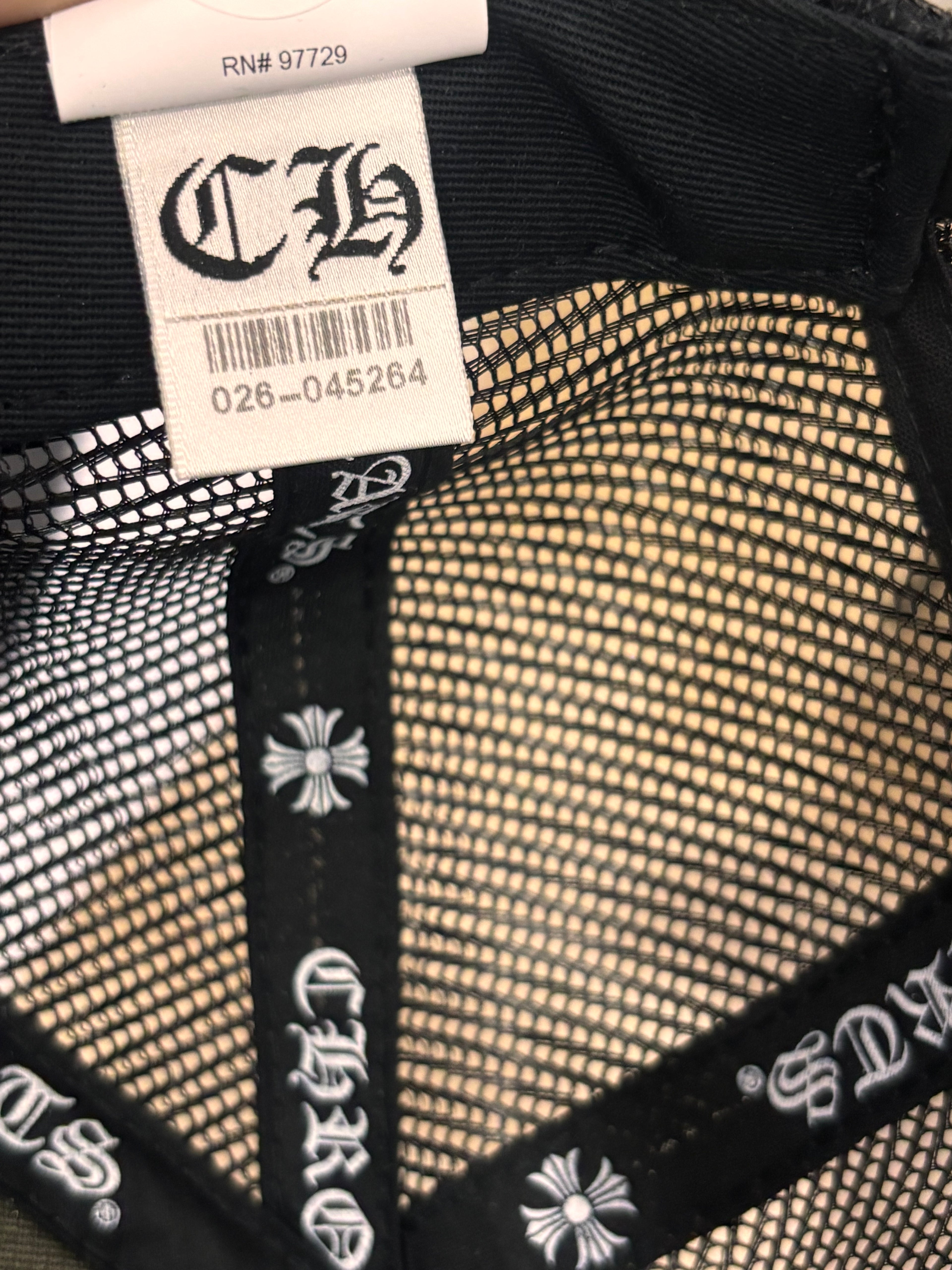 Chrome hearts trucker hat