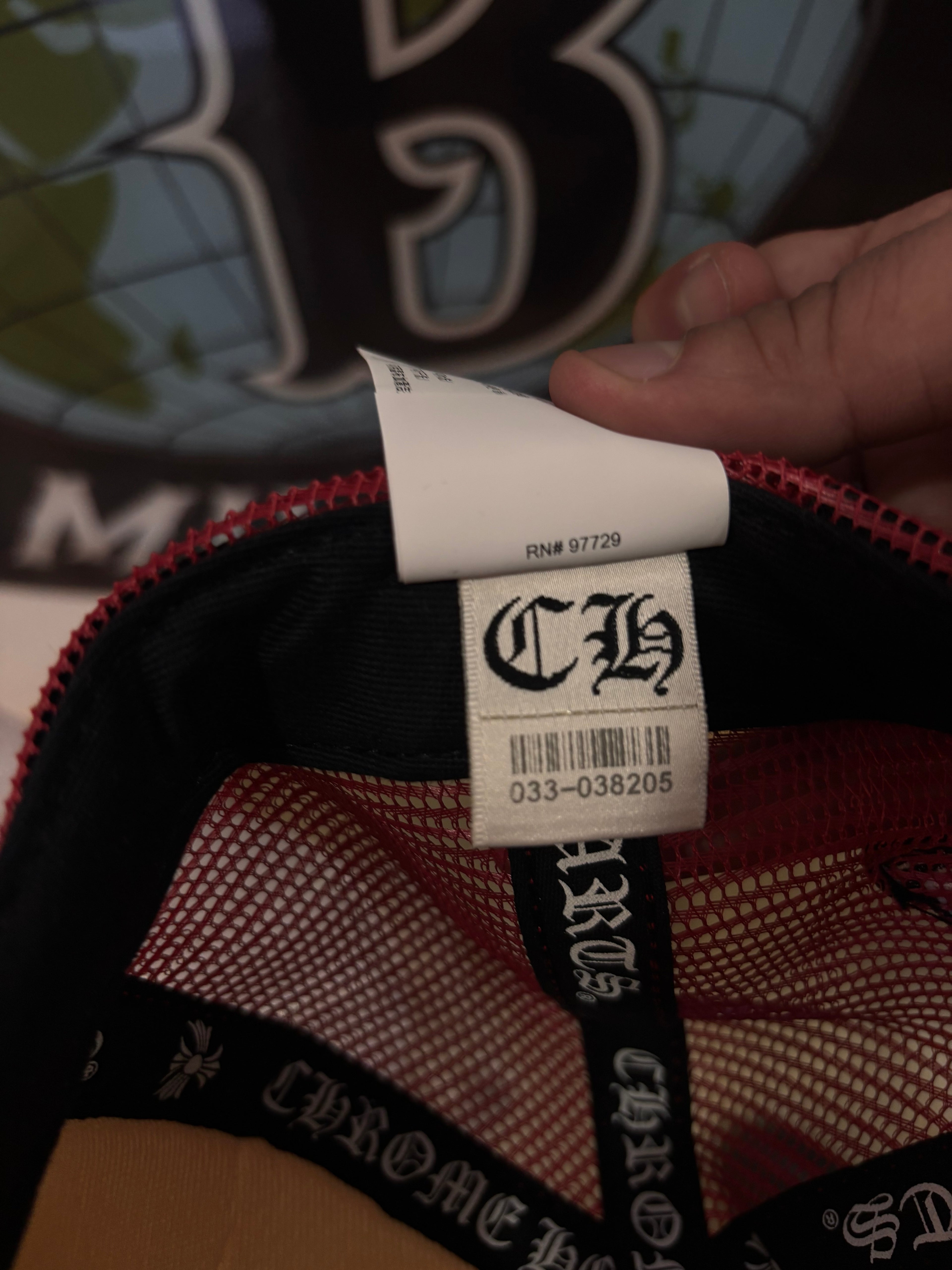 Chrome hearts trucker hat