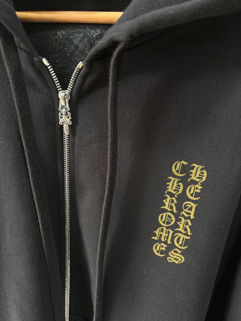 Chrome hearts hoodie zip up