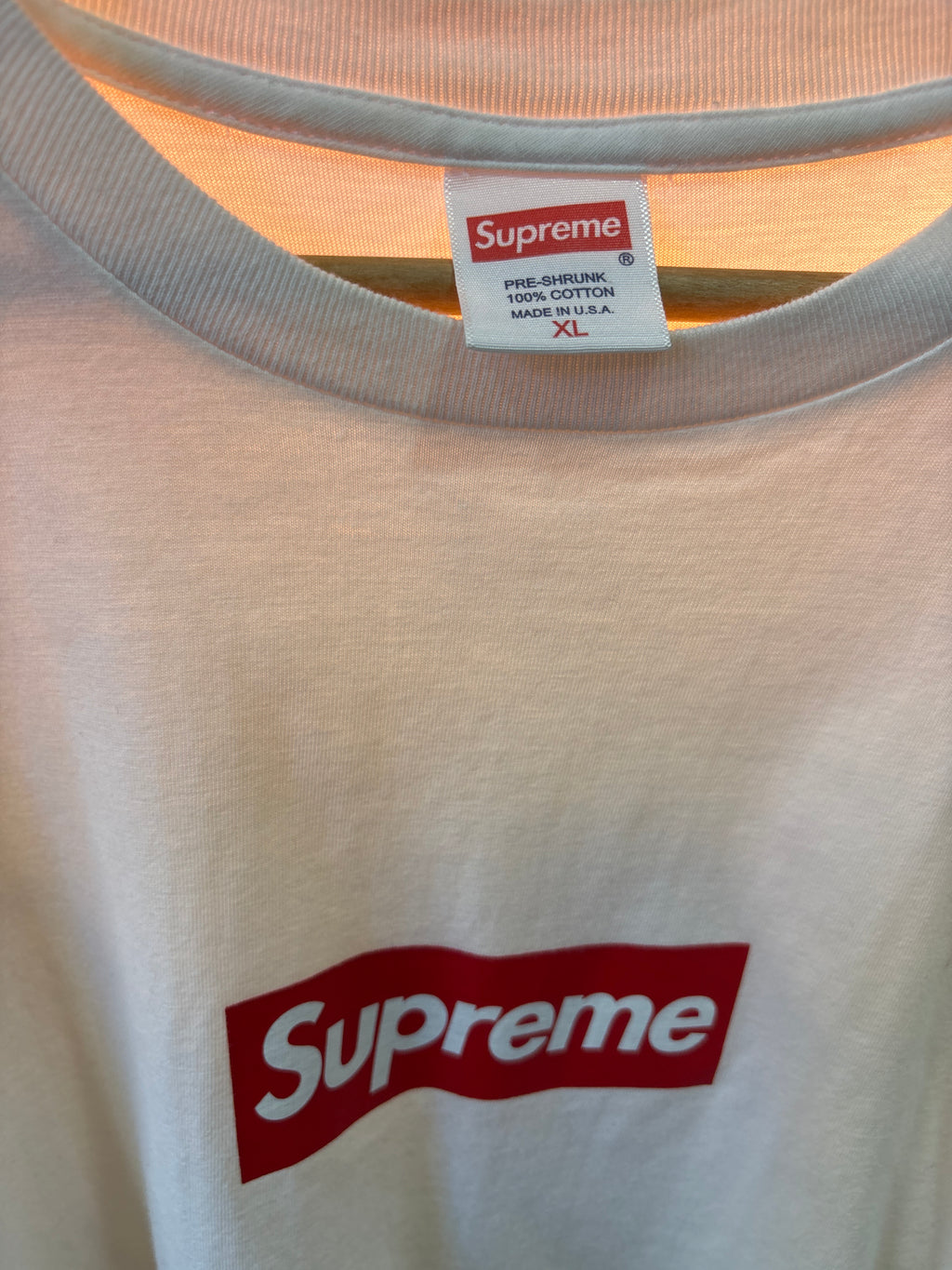 Supreme box logo t-shirt