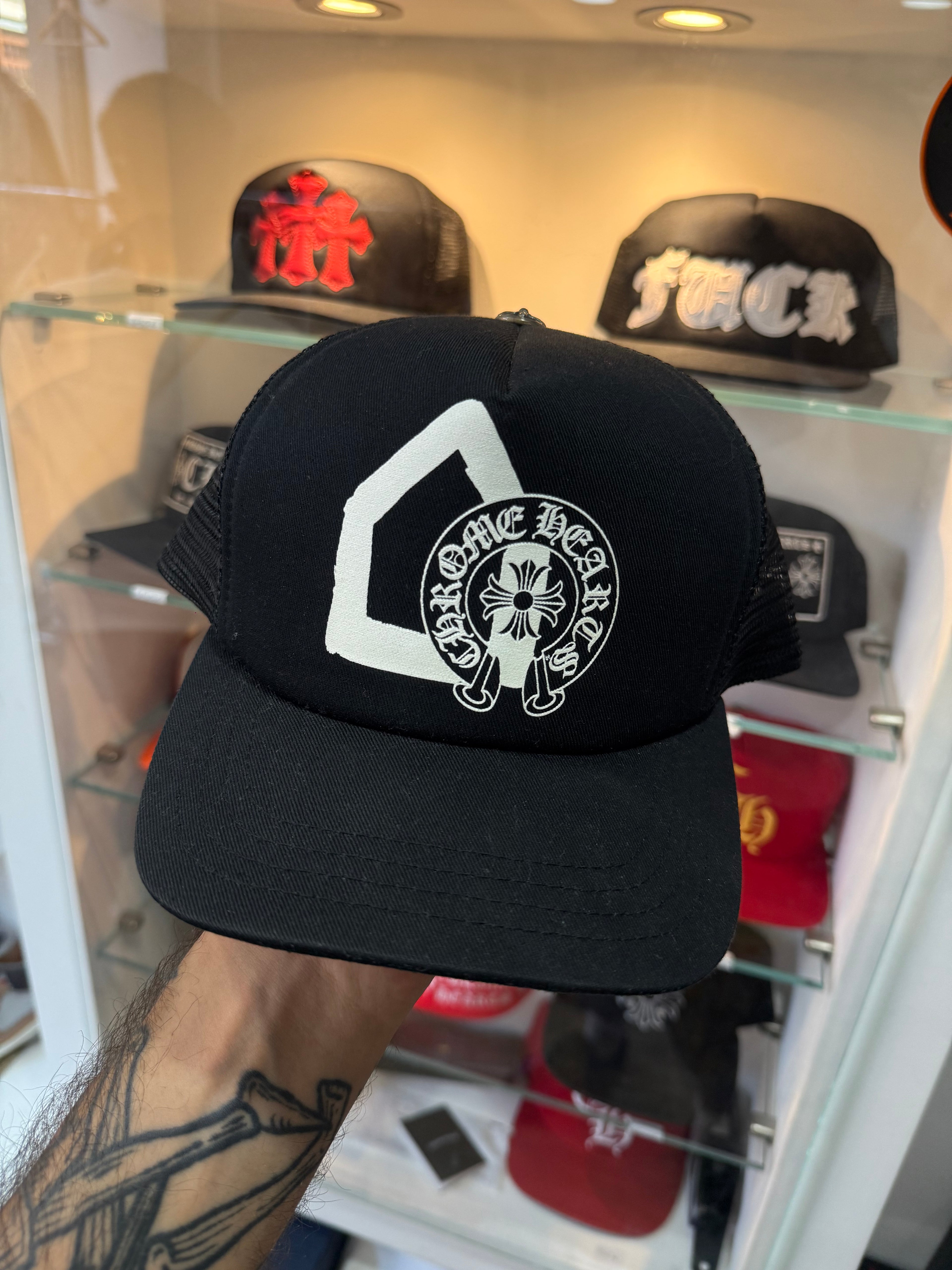 Chrome Hearts X Doverstreetmarket trucker hat cond 9/10