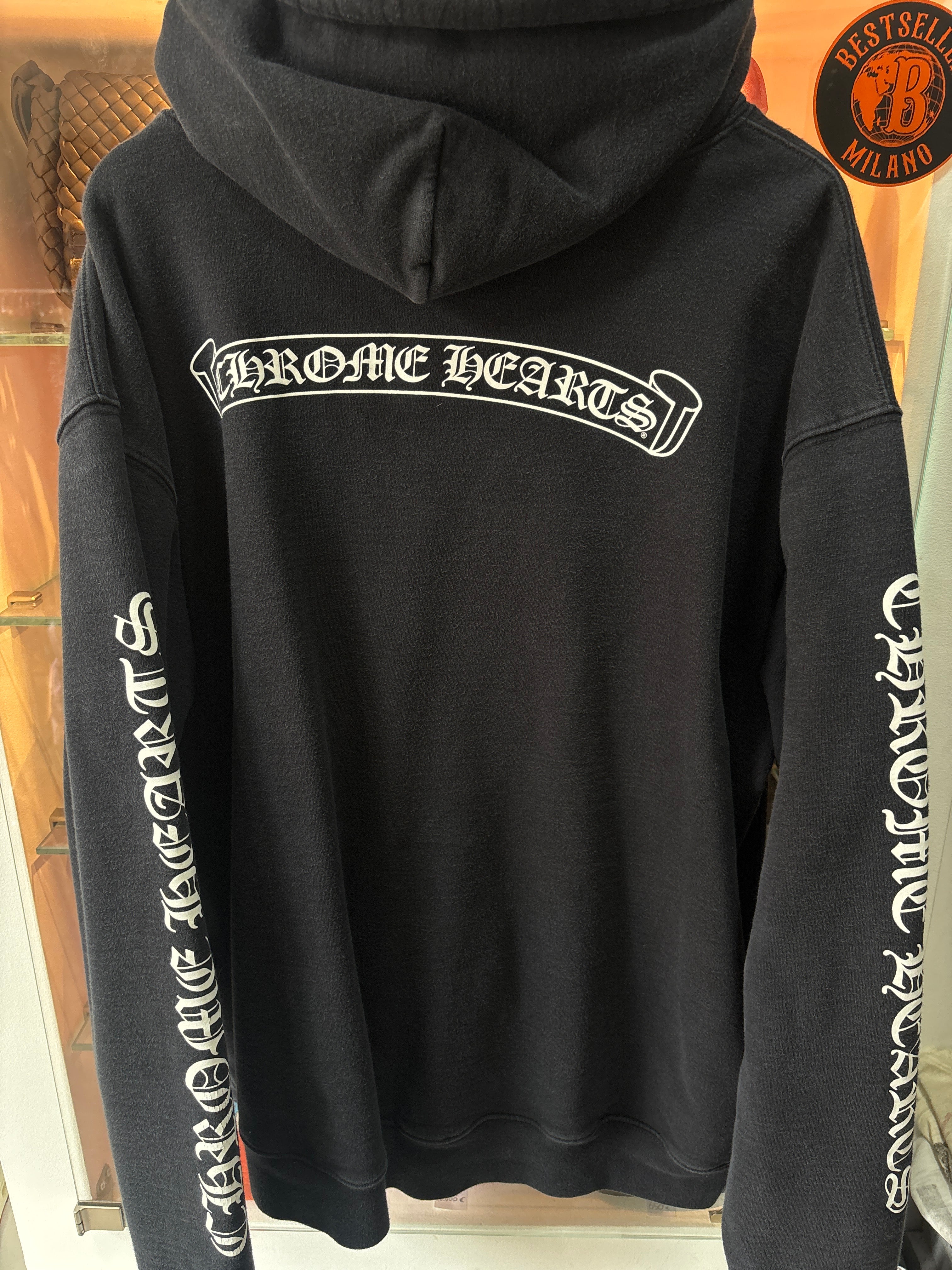 Chrome hearts vintage zip up hoodie
