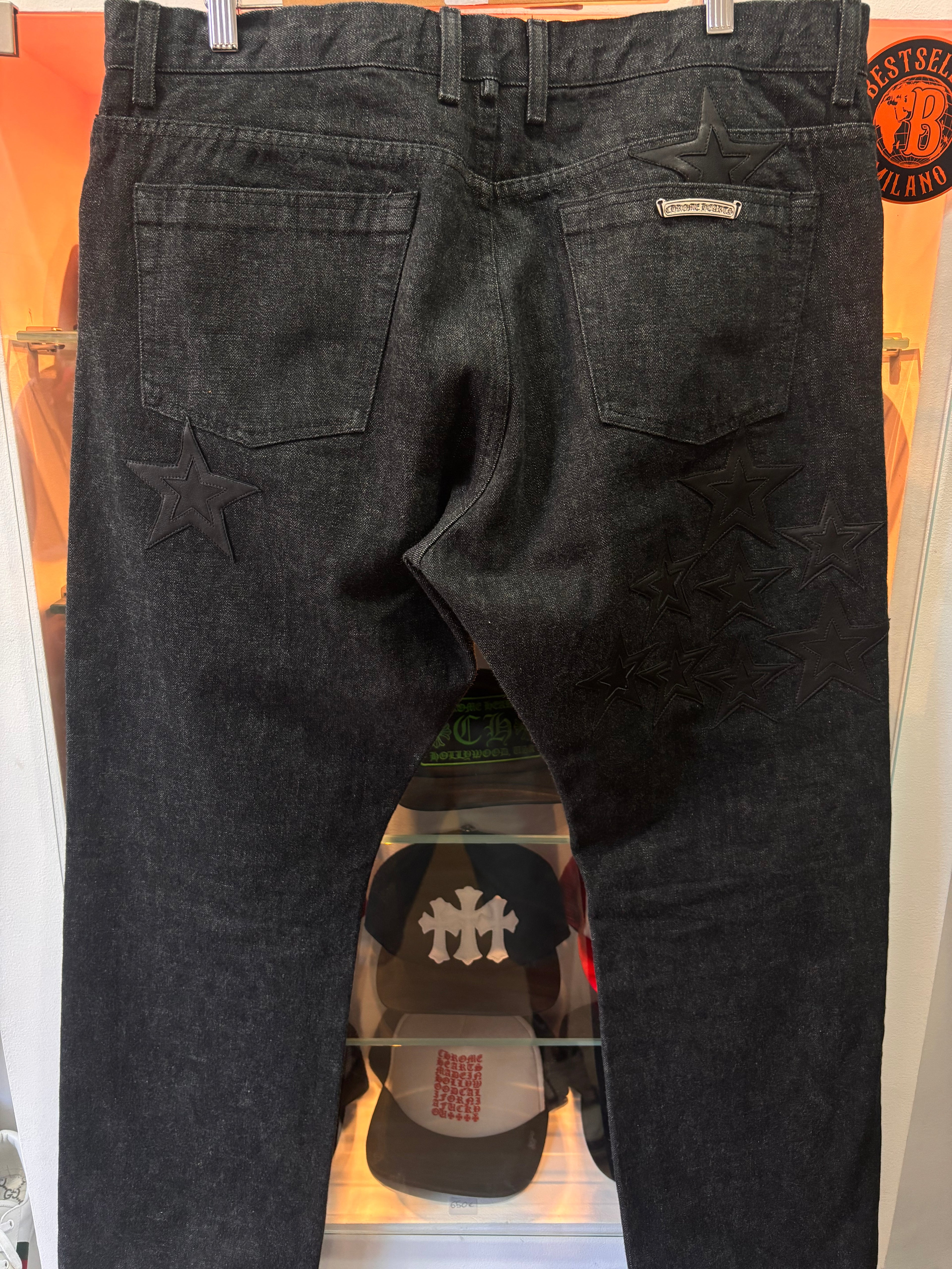 Chrome hearts jeans “star patch”