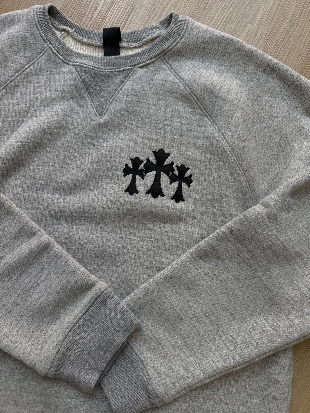Chrome Hearts triple cross crewneck XL