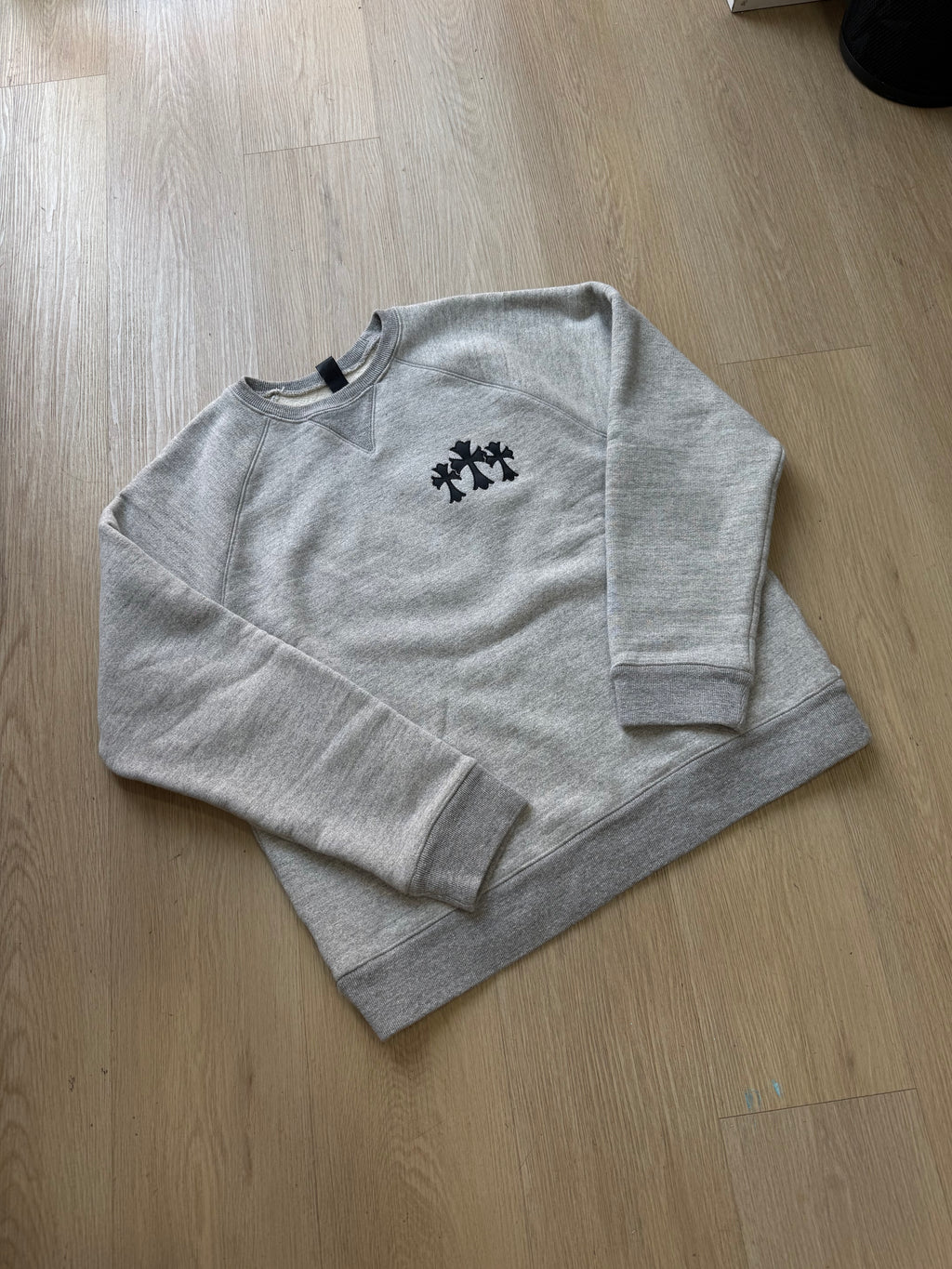Chrome Hearts triple cross crewneck XL