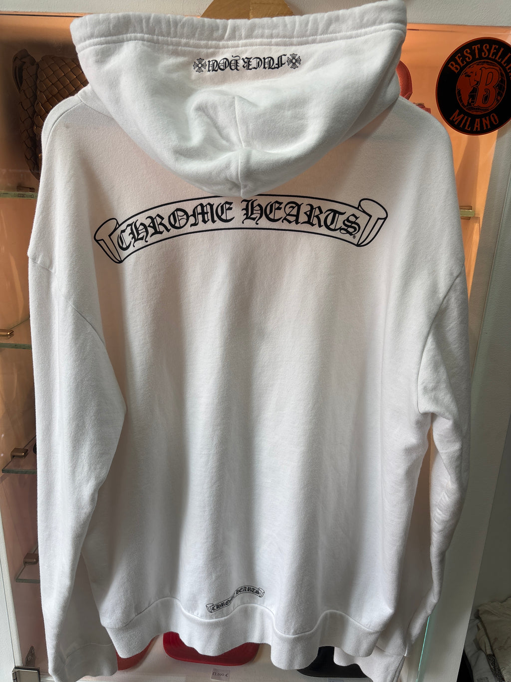 Chrome hearts hoodie zip up