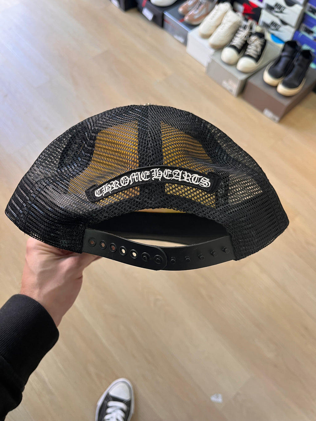 Chrome Hearts trucker hat