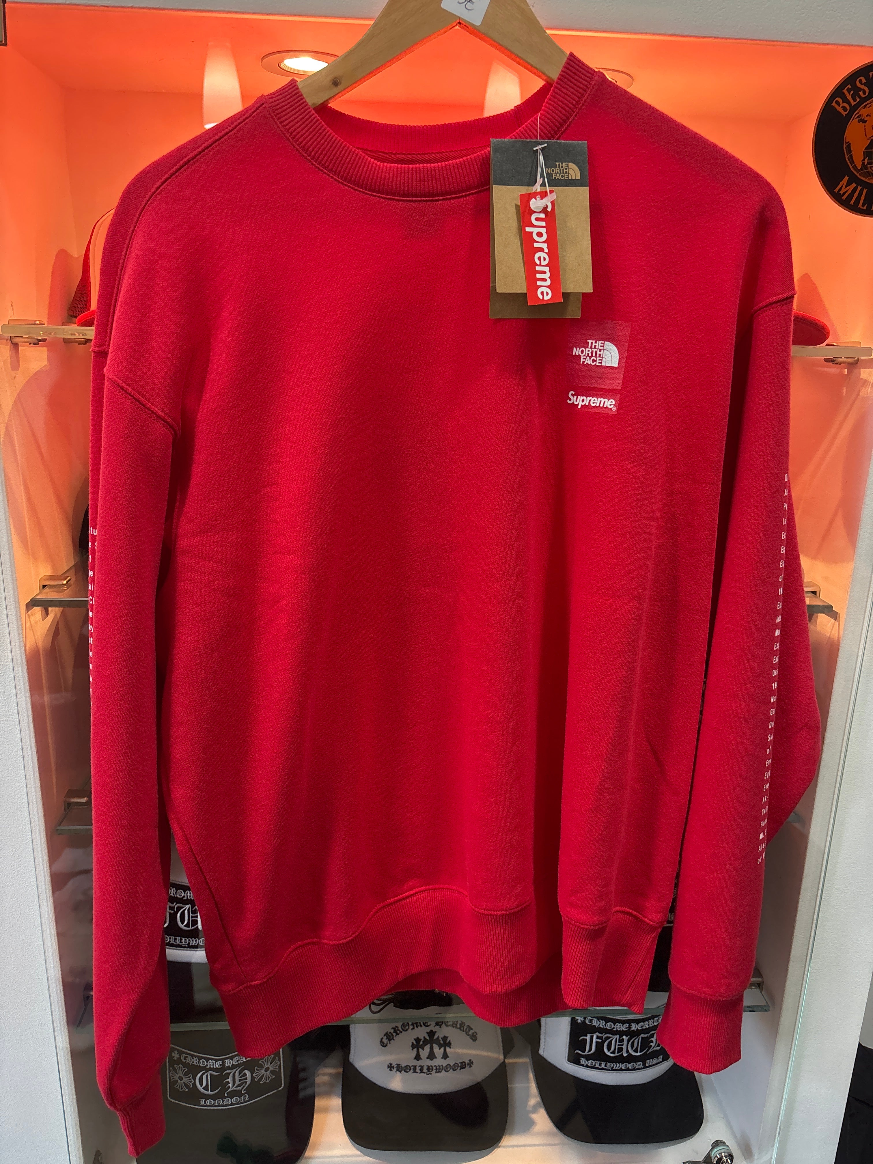 Hoodie Crewneck Supreme x The North Face