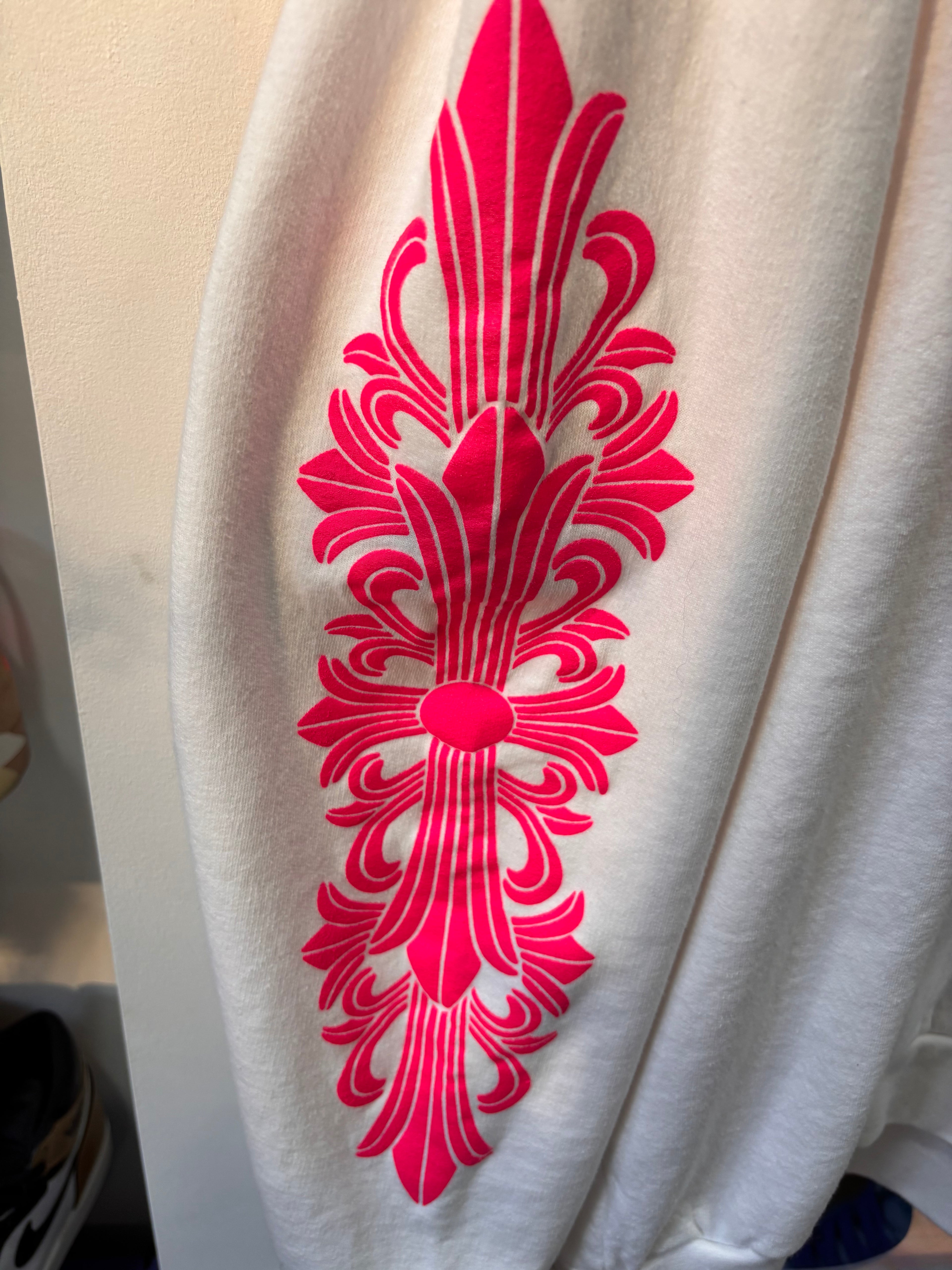 Chrome hearts hoodie “Pink”