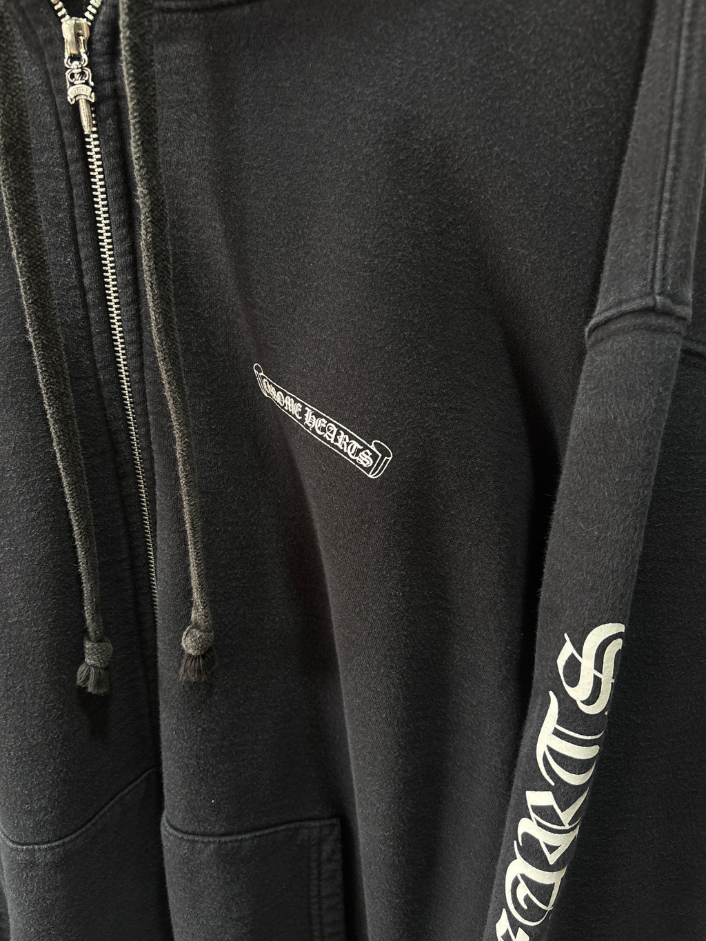 Chrome hearts vintage zip up hoodie