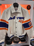 Avirex leather varsity jacket