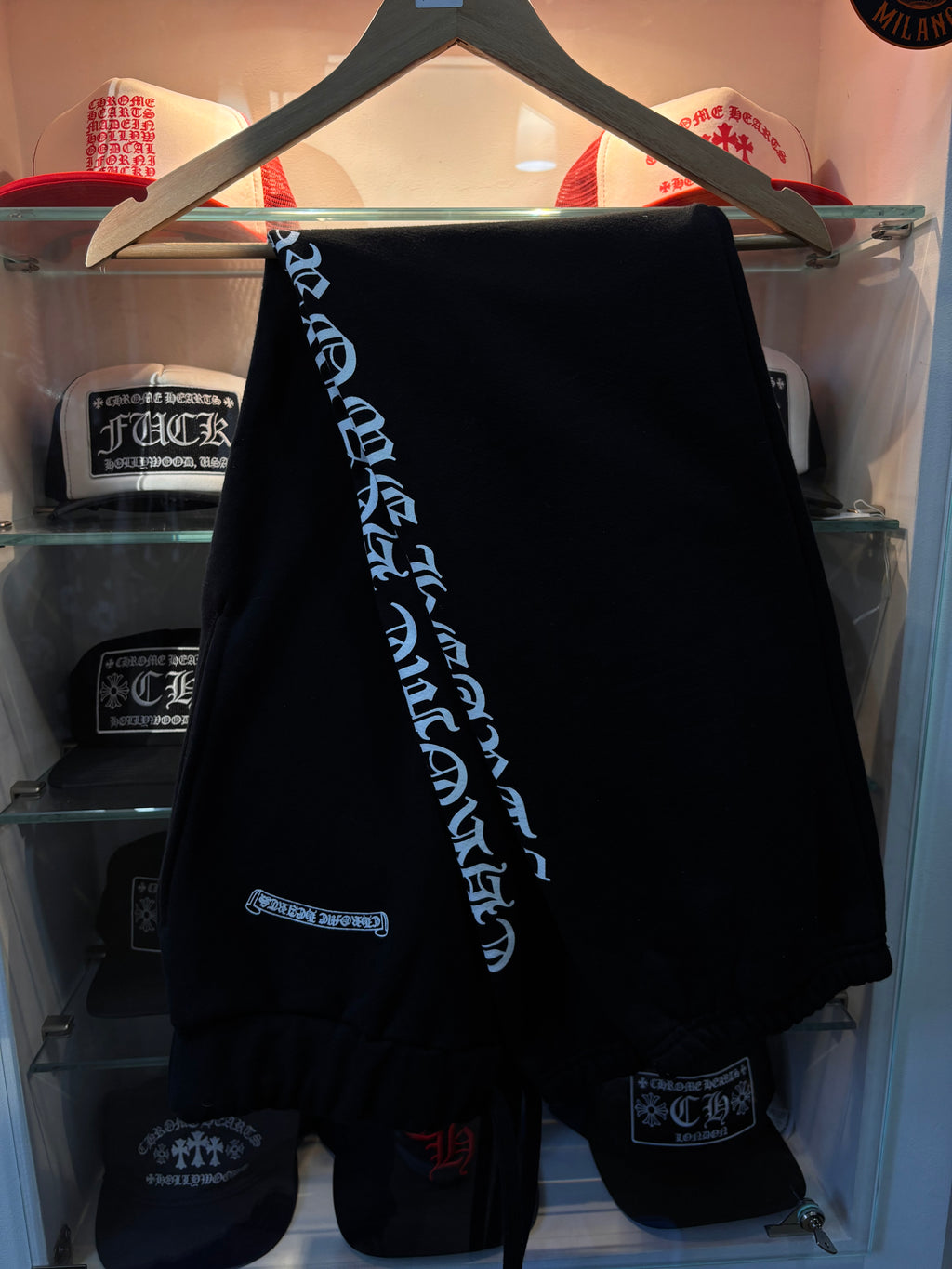 Chrome hearts joggers black