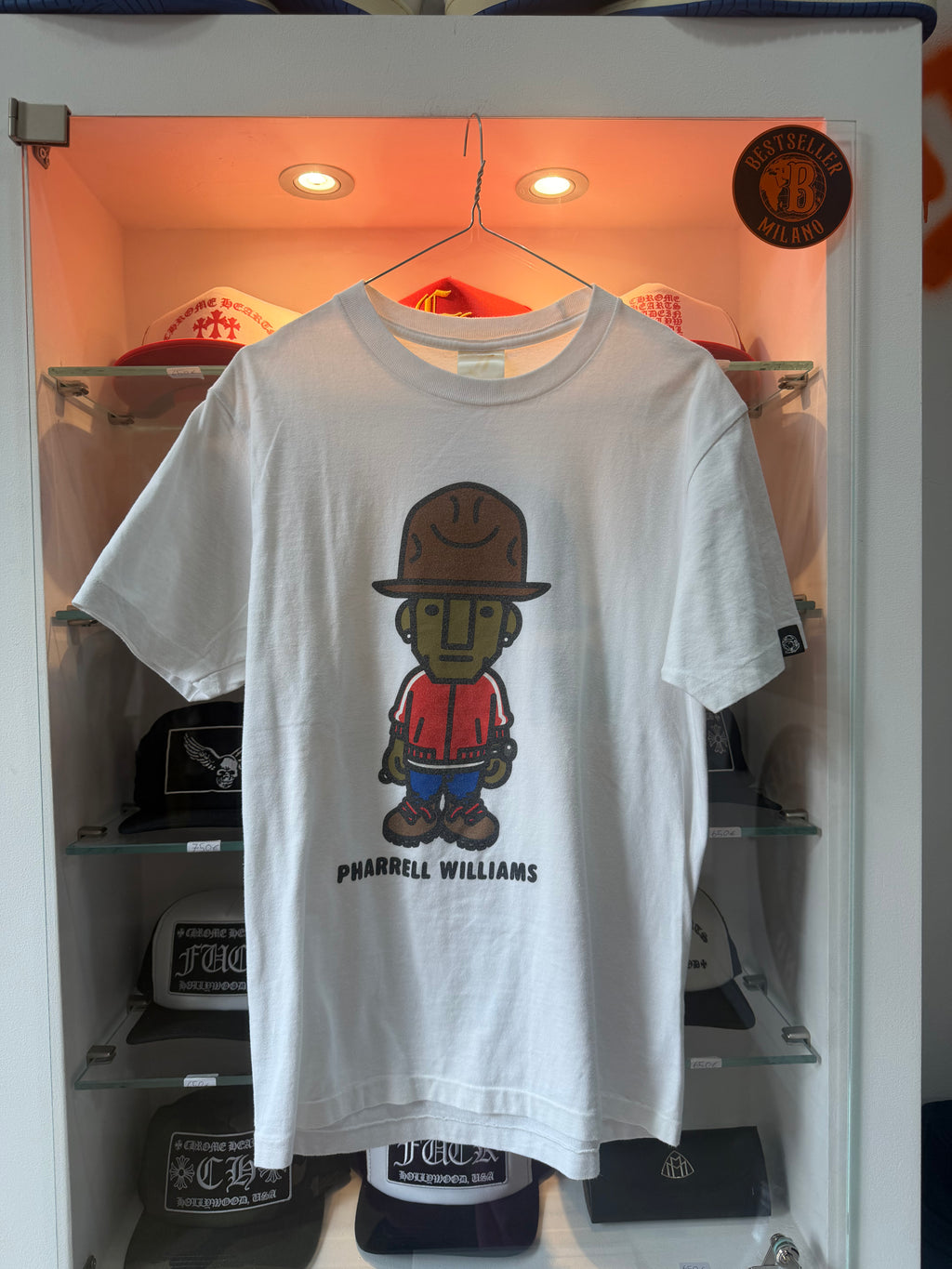 Bape t-shirt pharrel size S