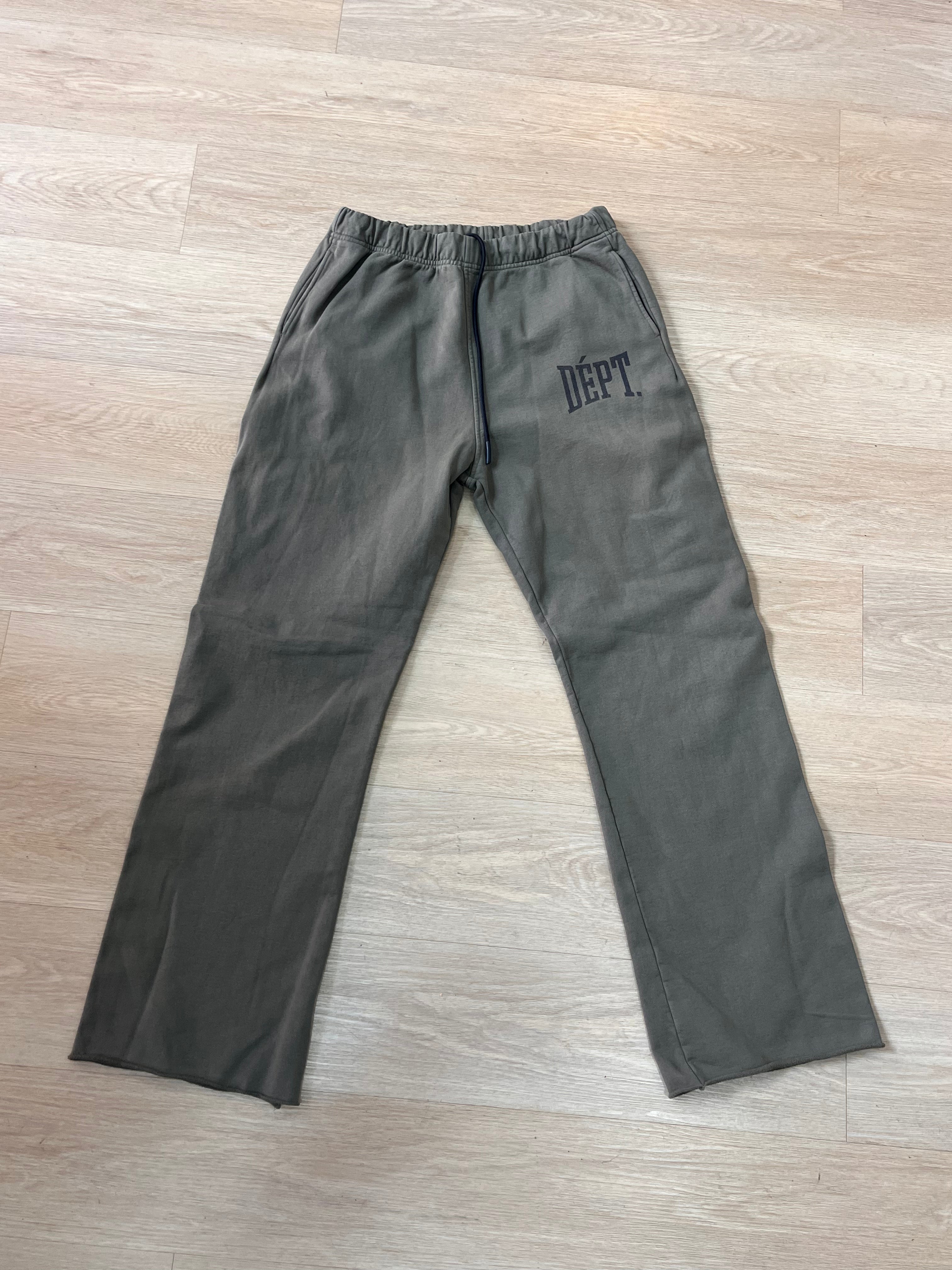 Gallery Dept sweat pant green