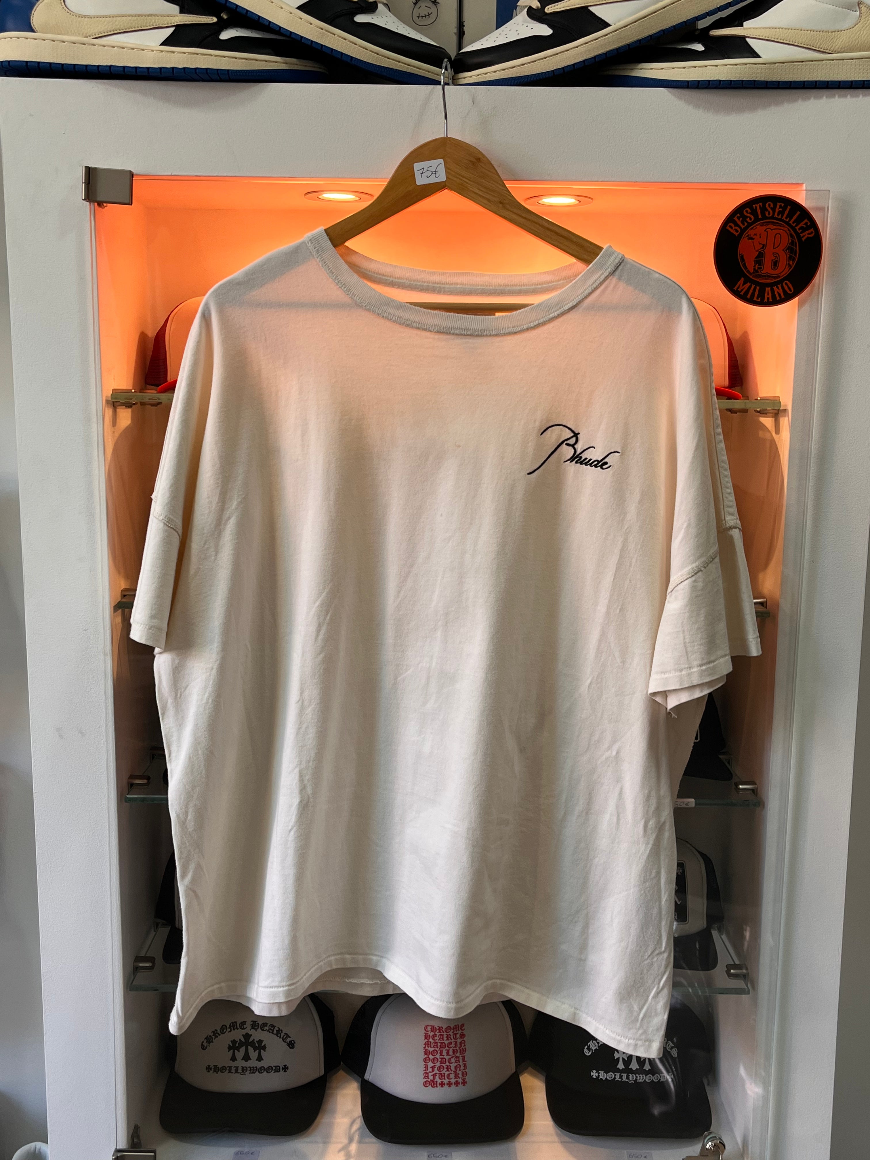 Rhude t-shirt white XL