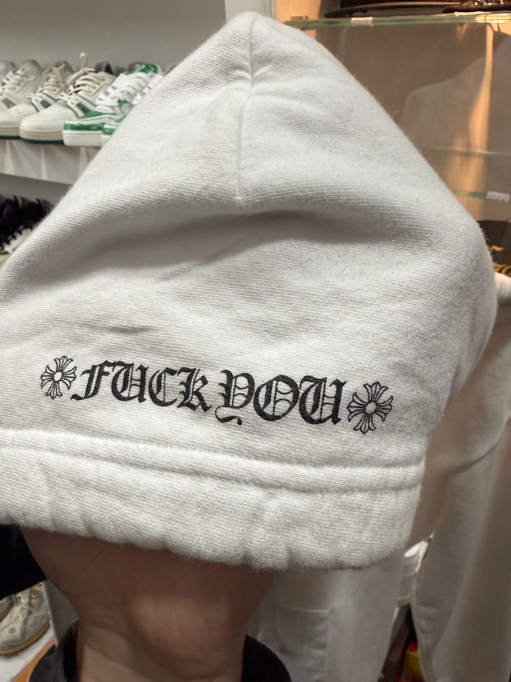 Chrome Hearts zip hoodie size L