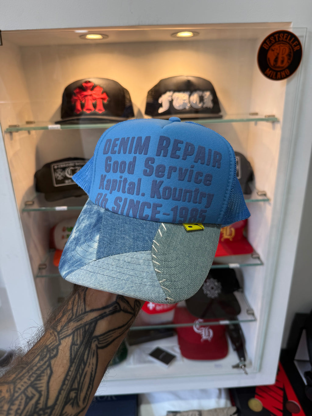 Kapital trucker hat cond 9,5/10