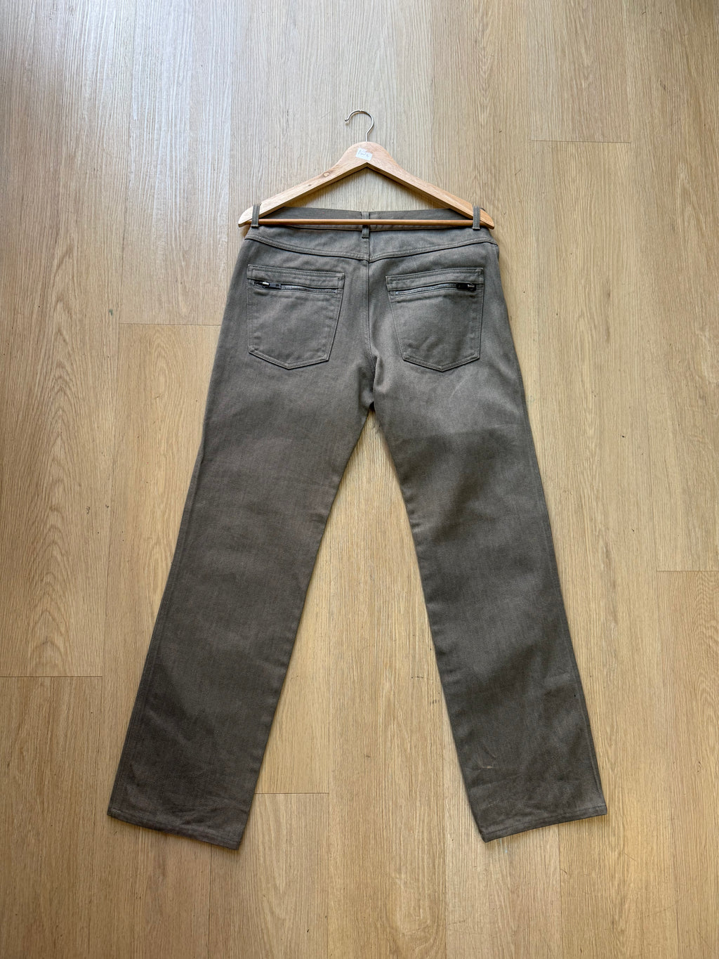 Louis Vuitton green pant vintage size 48