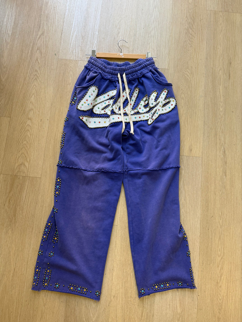 Valley purple sweatpants size S fit L