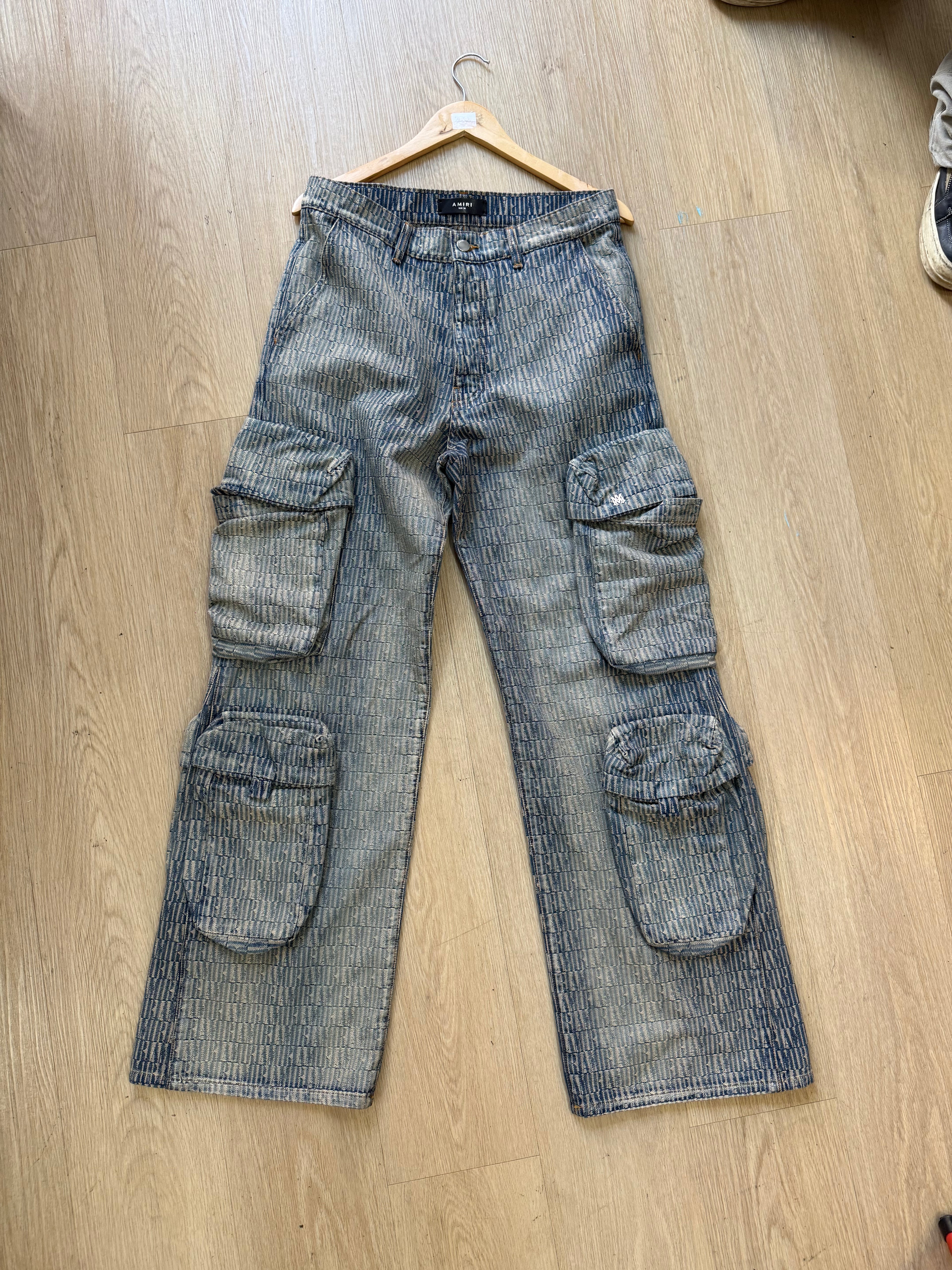 Amiri Jeans Cargo baggy size 30