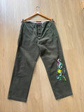 Supreme green pants size 32