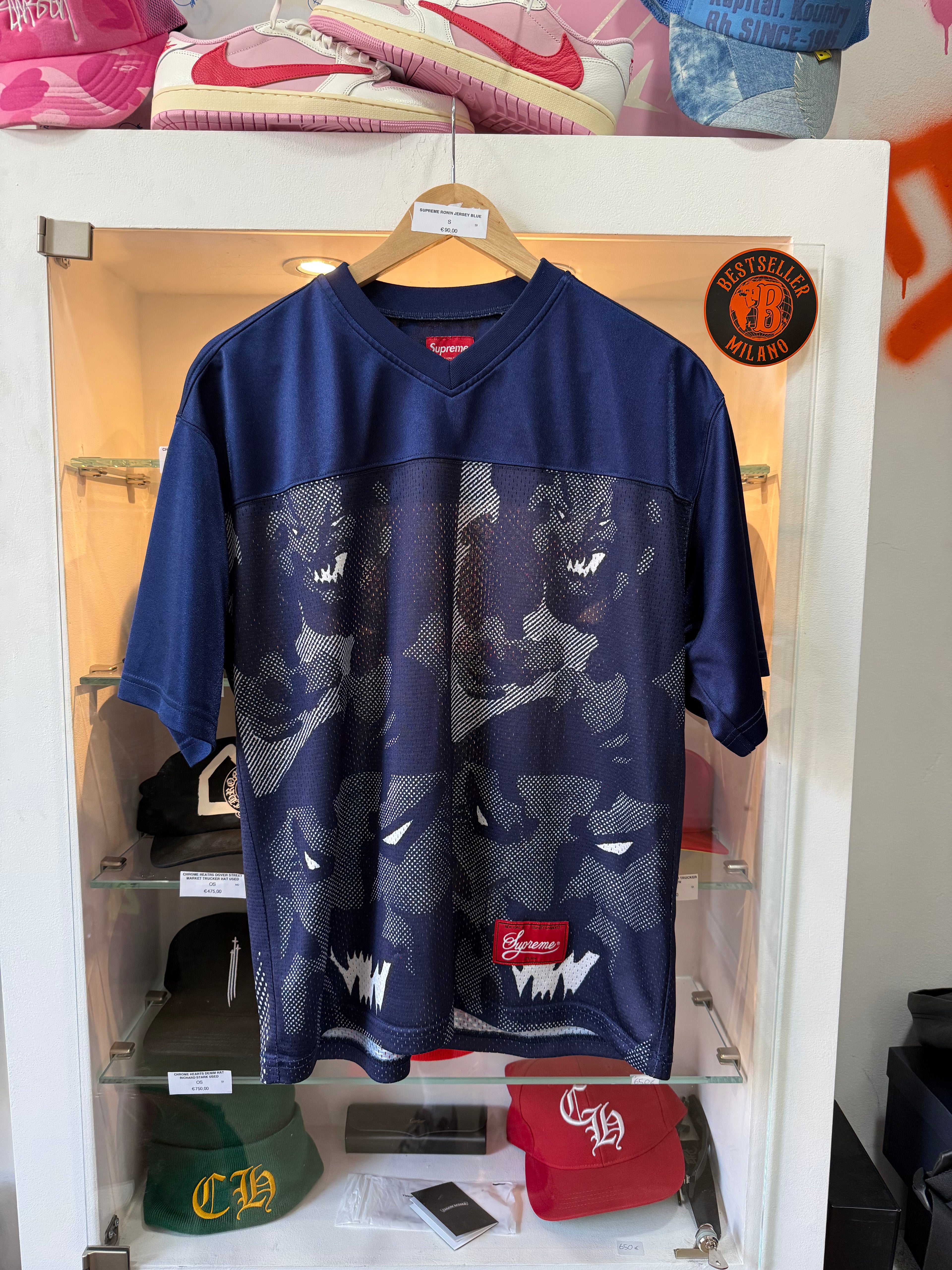 Supreme Ronin jersey blue size S