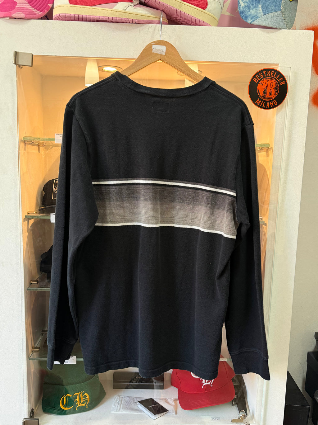 Supreme black longsleeve Size L