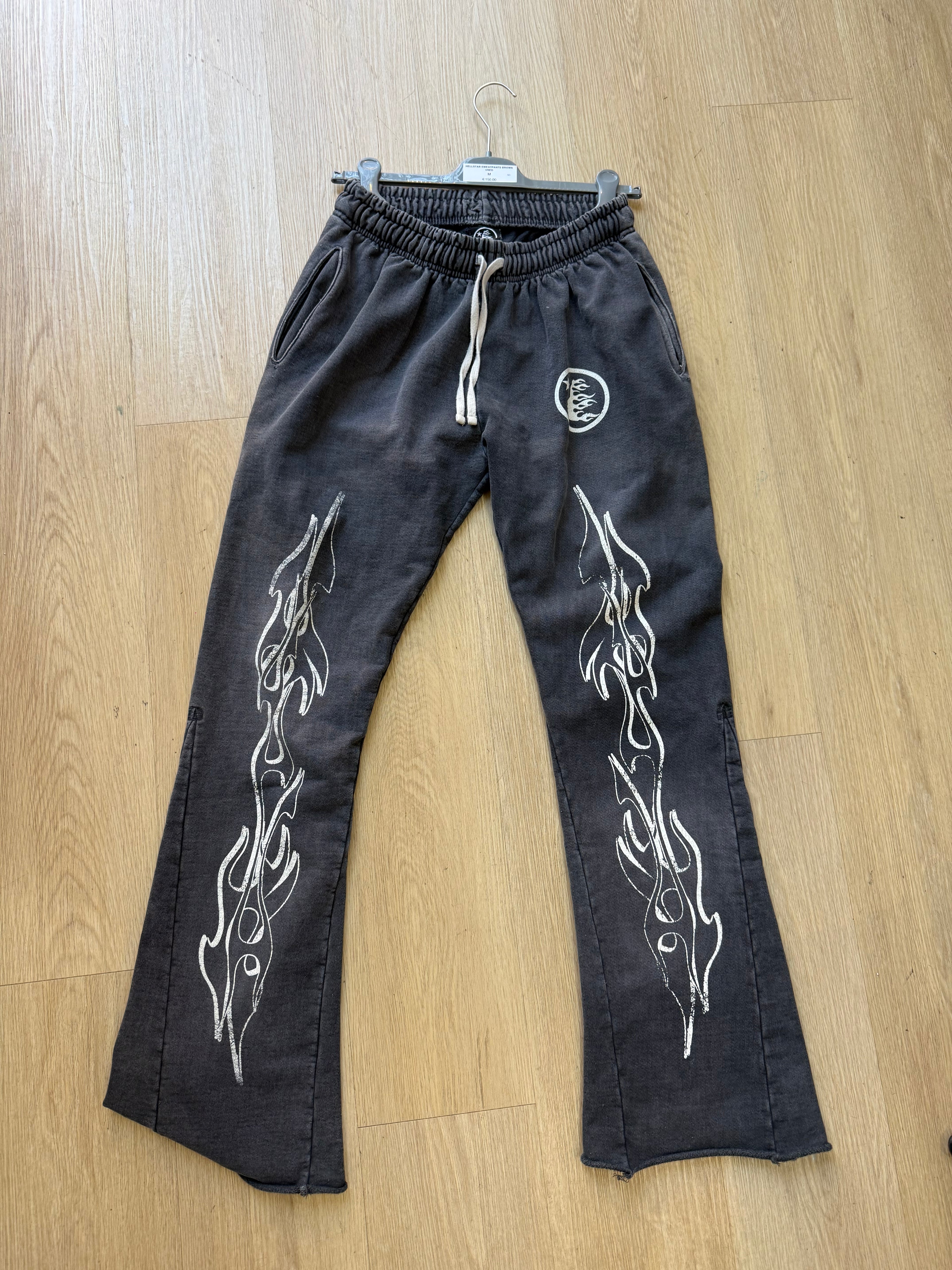 Hellstar sweatpants dark grey size S