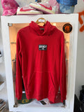 Givenchy hoodie red distressed size L