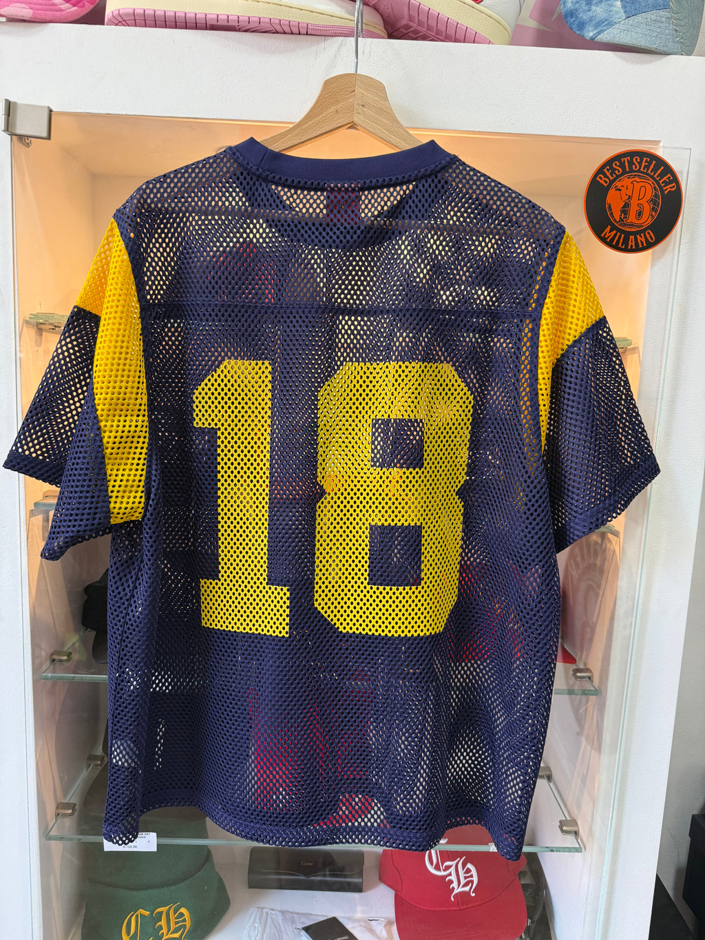 Corteiz jersey blu and yellow size L