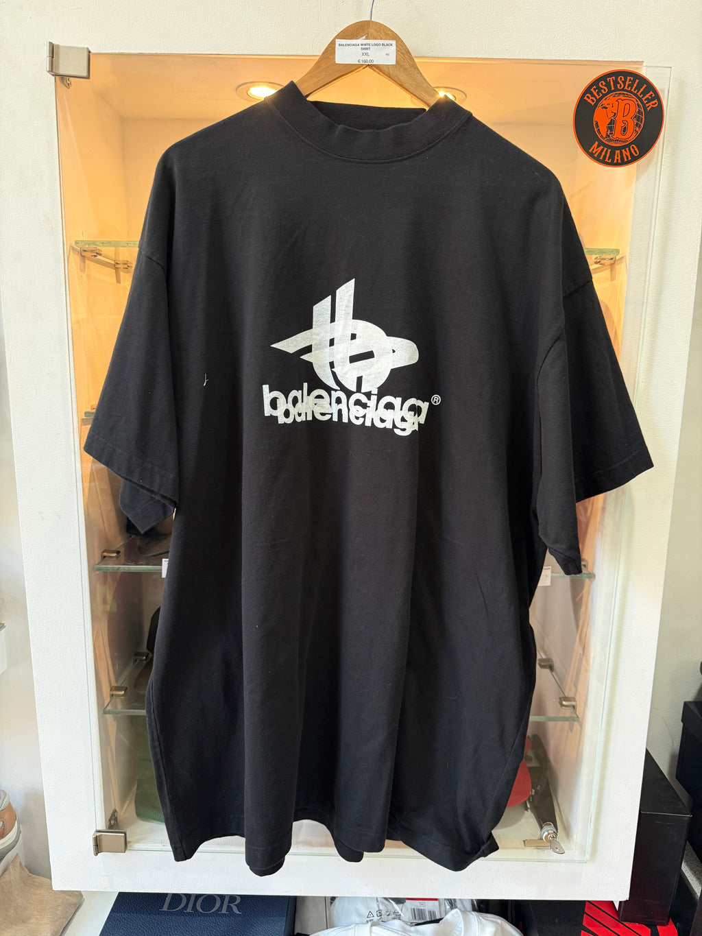 Balenciaga t-shirt black new size XXL