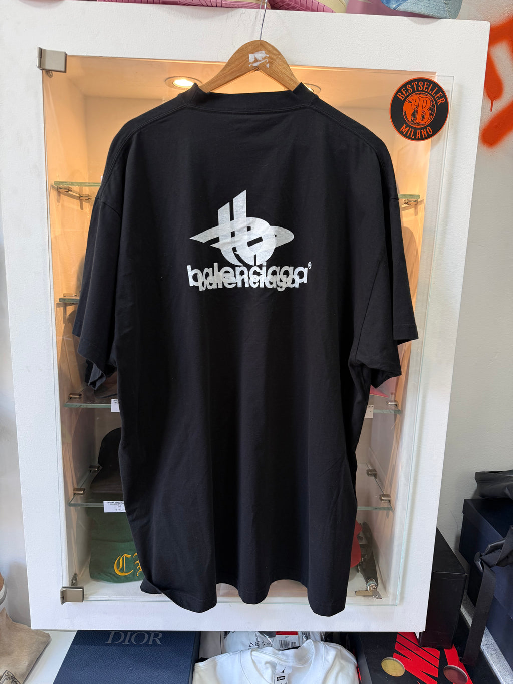Balenciaga t-shirt black new size XXL