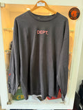 Gallery Dept. Longsleeve black paint splatter size XL