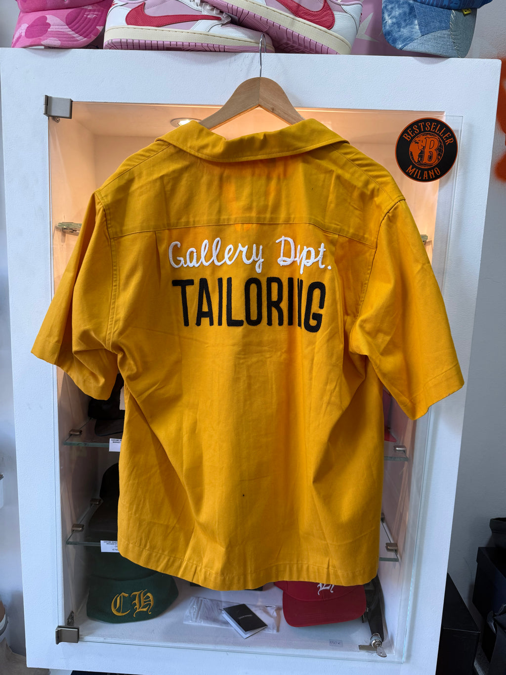 Gallery Dept. Bowling shirt Yellow size L