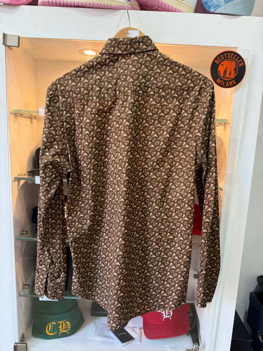 Burberry shirt monogram size S cond 9/10